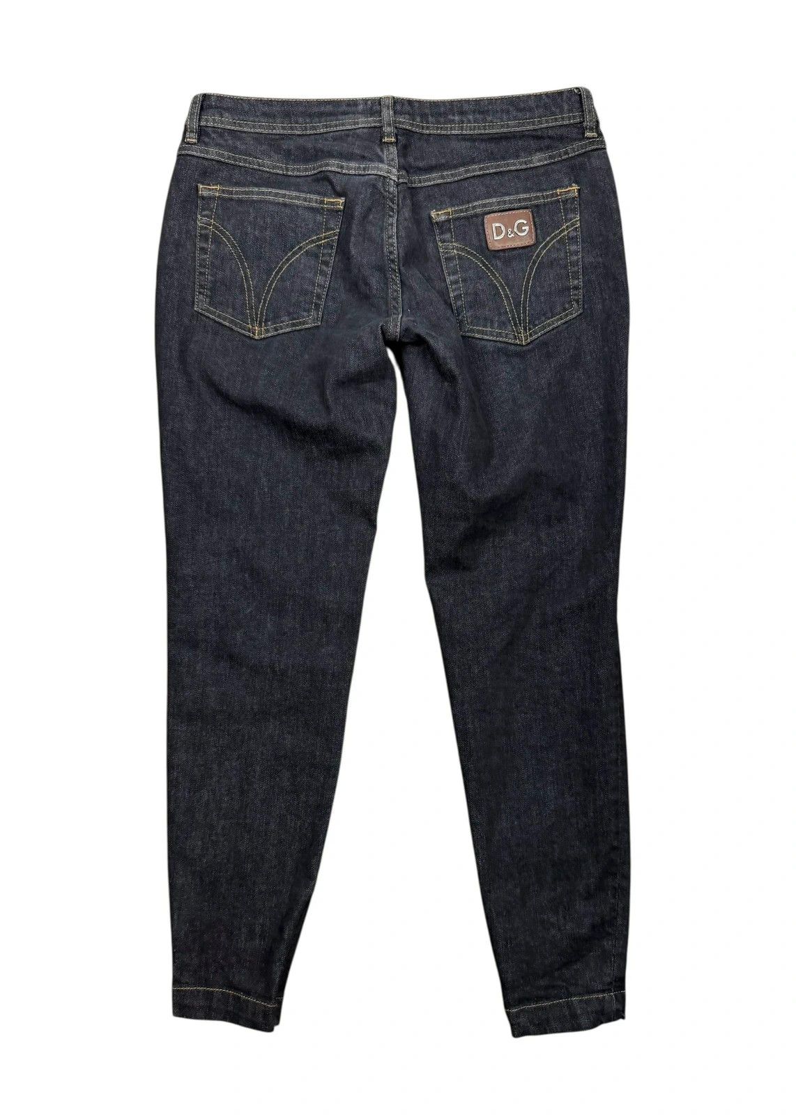 Dolce & Gabbana Dolce & Gabbana Vintage Jeans Ankle Zip Crop size 30 Size 30" / US 8 / IT 44 - 11 Thumbnail