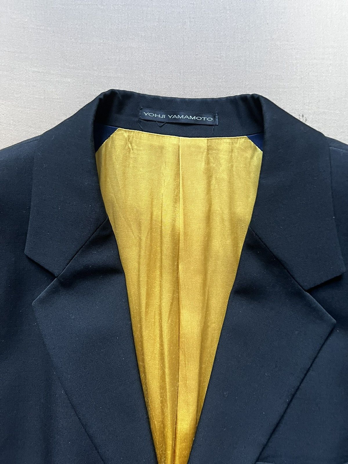 Yohji Yamamoto Yohji Yamamoto oversized tailored wool blazer Size 50R - 3 Thumbnail