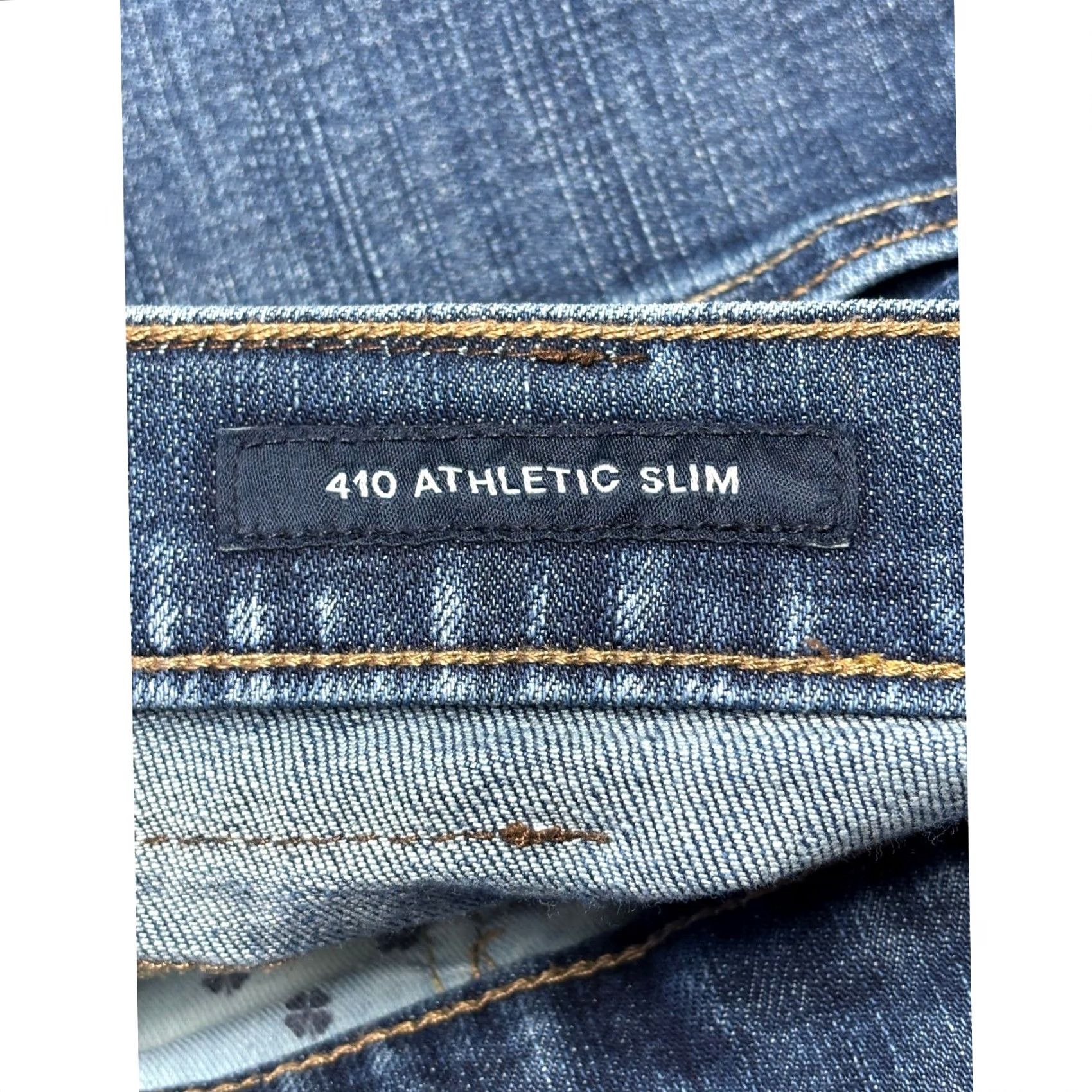 Lucky Brand Lucky Brand Jeans Men Athletic Slim 410 38x30 Blue Denim Stretch Slim Jeans Men Women? Size US 38 / EU 54 - 5 Thumbnail