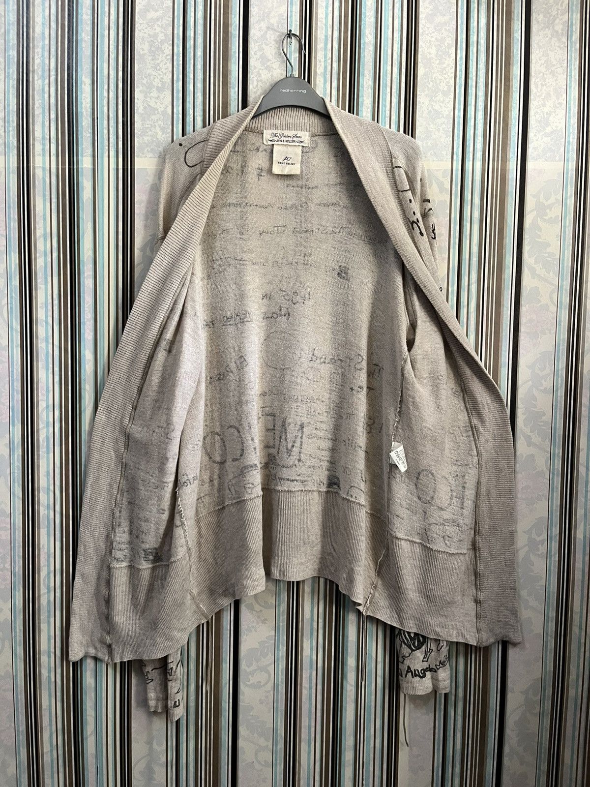 Remi Relief 2000s hand-written cardigans arts culture travel #I Size L / US 10 / IT 46 - 3 Thumbnail