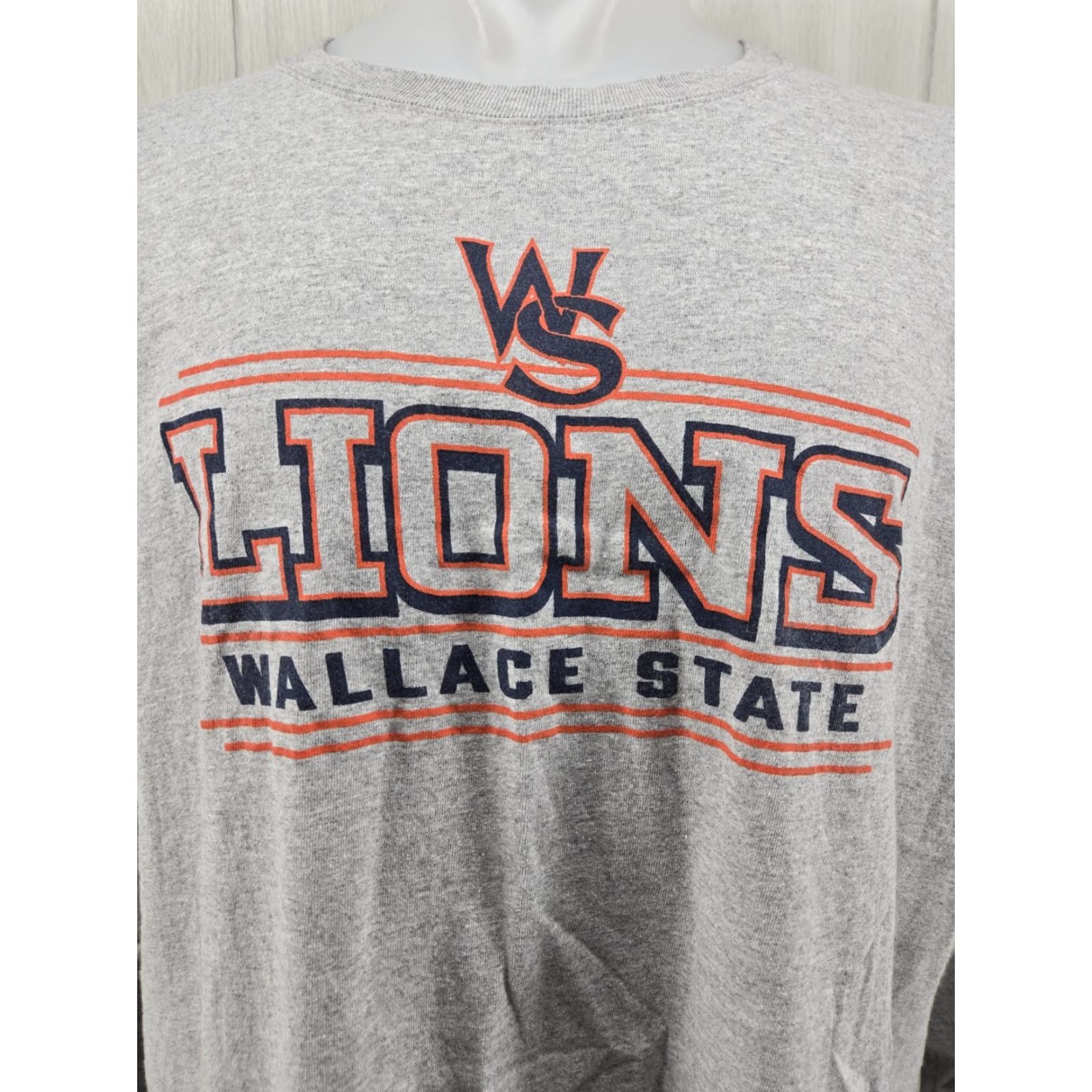Champion Champion Wallace State Community College Shirt Mens 2XL Gray Long Sleeve Size US XXL / EU 58 / 5 - 2 Thumbnail