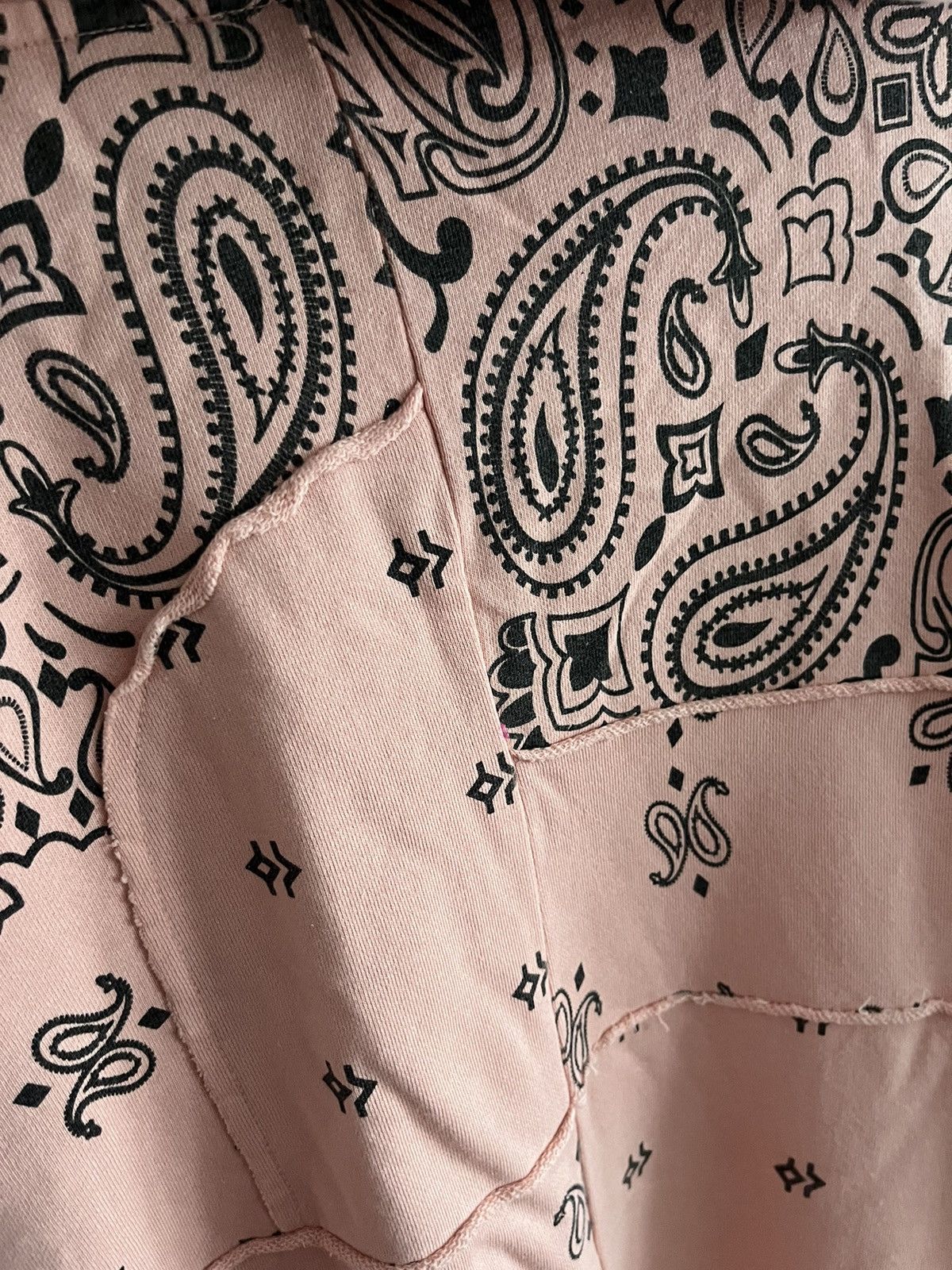 Jaded London BNWT JADED LONDON PINK BANDANA PAISLEY ZIP HOODIE Size US L / EU 52-54 / 3 - 7 Thumbnail