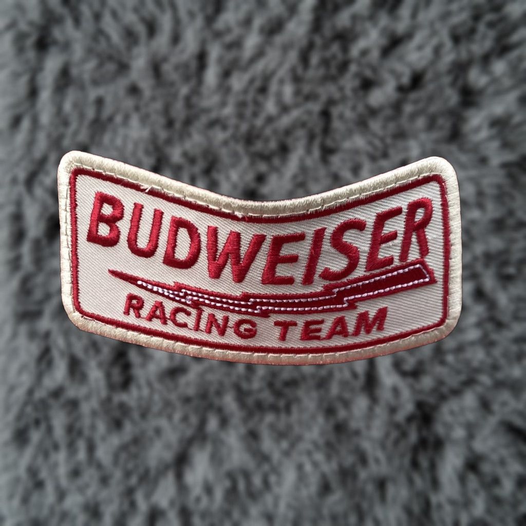 Budweiser VINTAGE Unionwear Budweiser Racing Team Snap Back Hat Union Made In USA Unionwear Size ONE SIZE - 1 Thumbnail