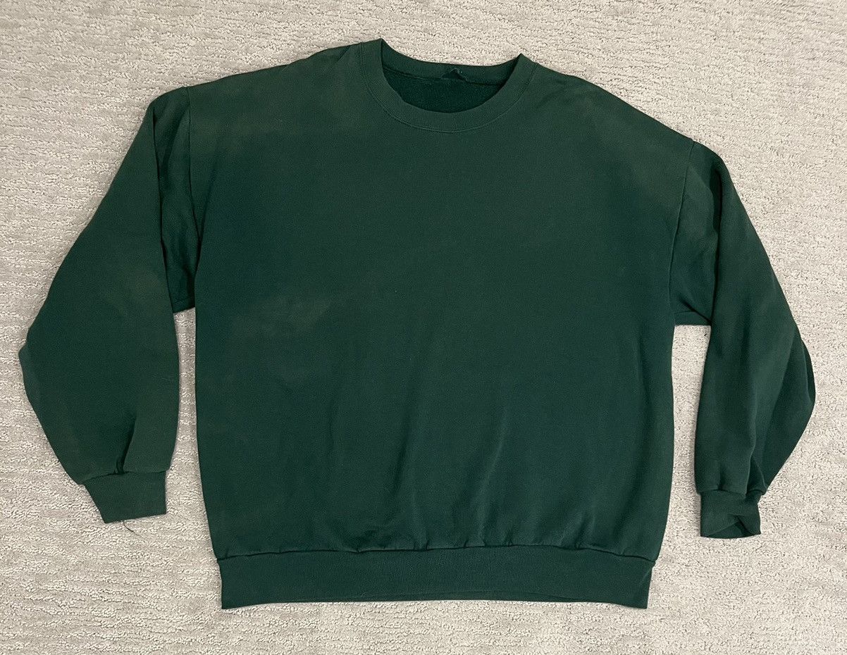 Vintage Vintage Forest Green Crewneck Size US XL / EU 56 / 4 - 1 Thumbnail