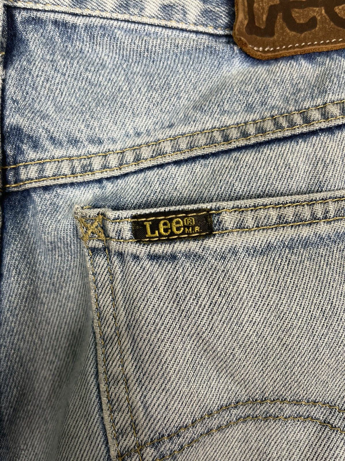Lee Vintage Lee Light Blue Kurt Cobain Style Jeans Size US 32 / EU 48 - 16 Thumbnail