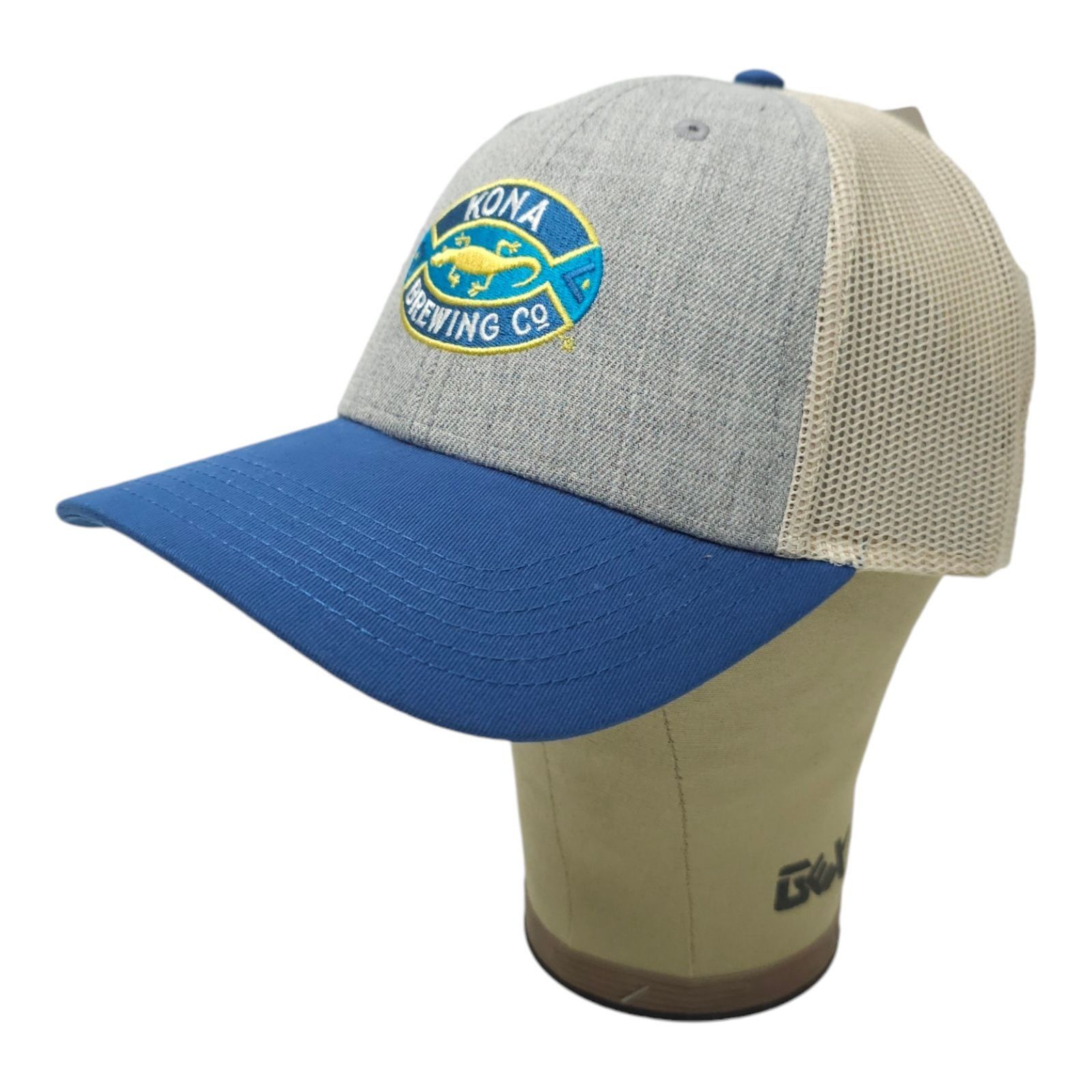 Other Kona Brewing Co Snapback Cap Embroidered Chino Twill Mesh Size ONE SIZE - 2 Thumbnail