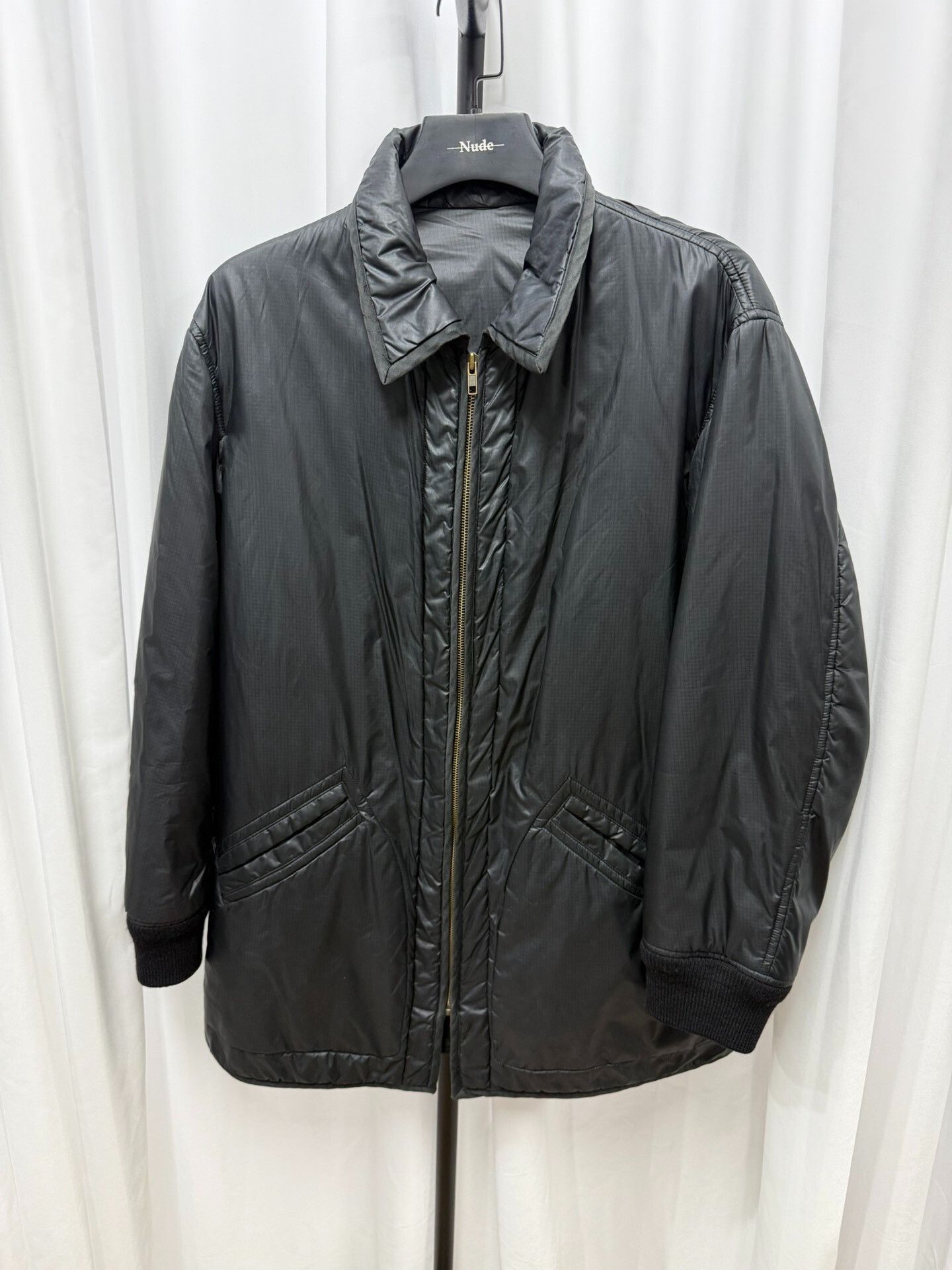 Yohji Yamamoto Yohji Yamamoto Y's Men's Waxed Cotton Jacket Size US L / EU 52-54 / 3 - 1 Thumbnail