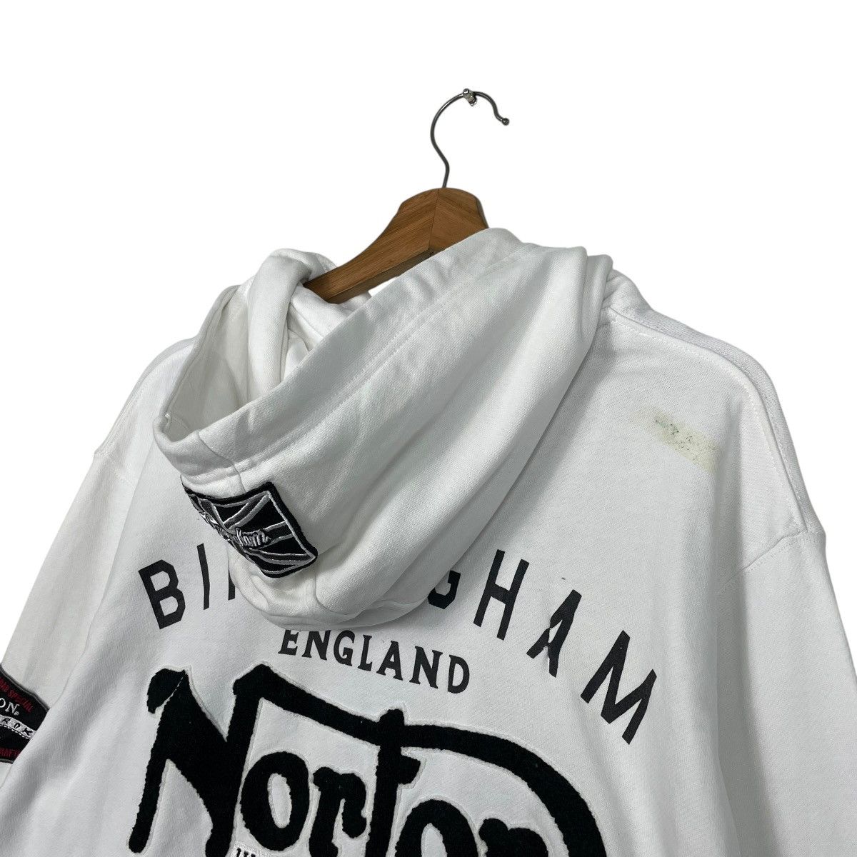 Norton Norton Big Logo Zipper Hoodie Size US L / EU 52-54 / 3 - 10 Thumbnail