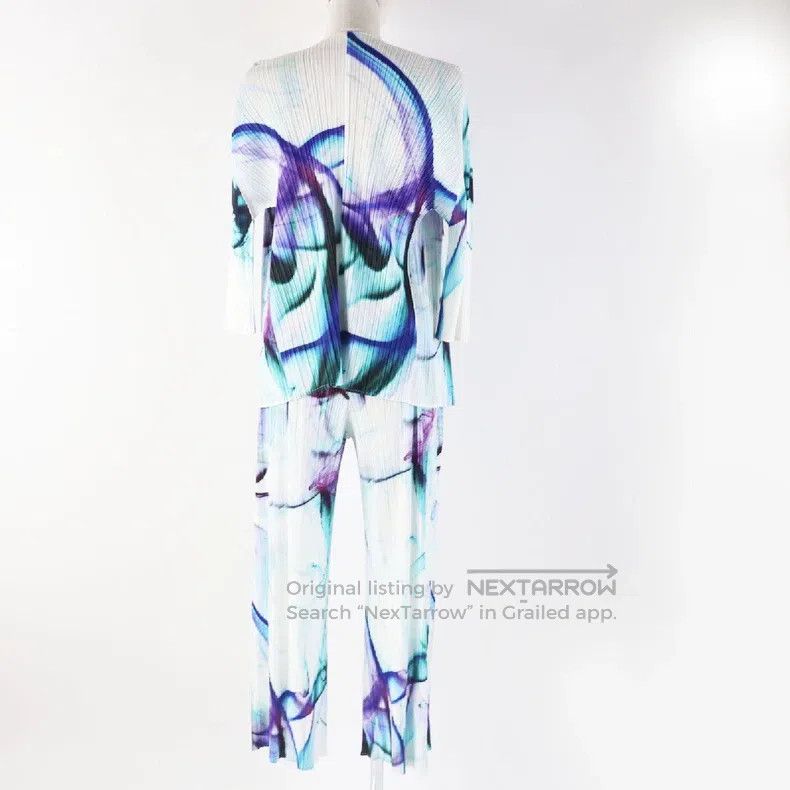 Issey Miyake Issey Miyake Blue Dress Size M / US 6-8 / IT 42-44 - 2 Thumbnail
