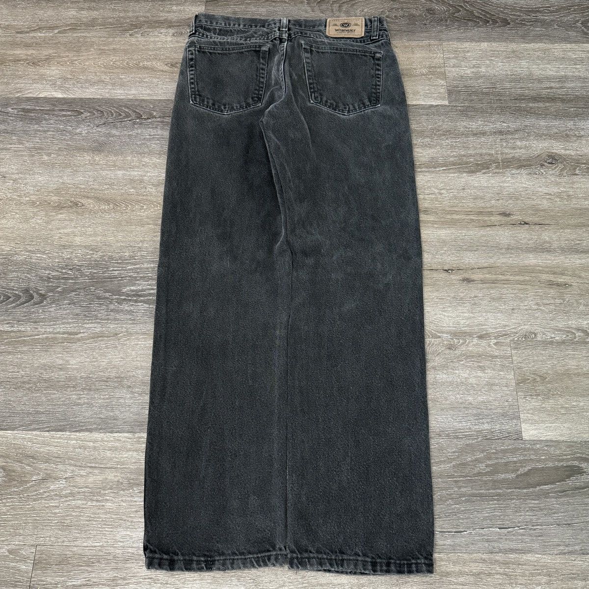 StraightFaded × Vintage × Wrangler Essential Vintage y2k Wrangler faded black jeans Size US 30 / EU 46 - 1 Thumbnail