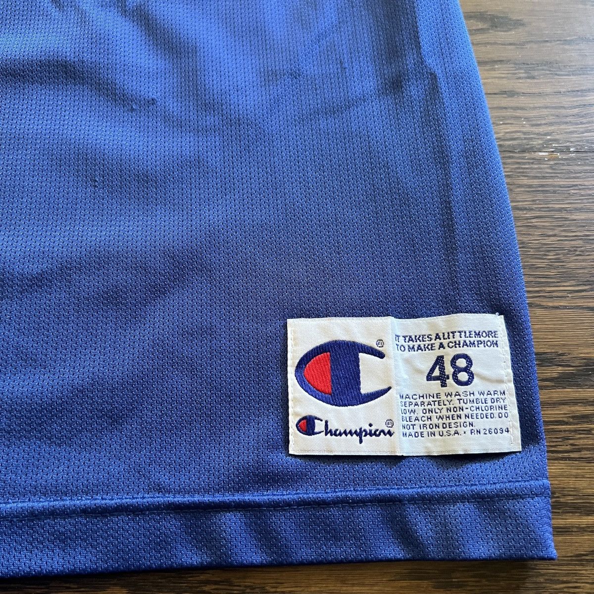 Champion Vintage 90s Champion Detroit Pistons Grant Hill Jersey Size US XL / EU 56 / 4 - 5 Thumbnail