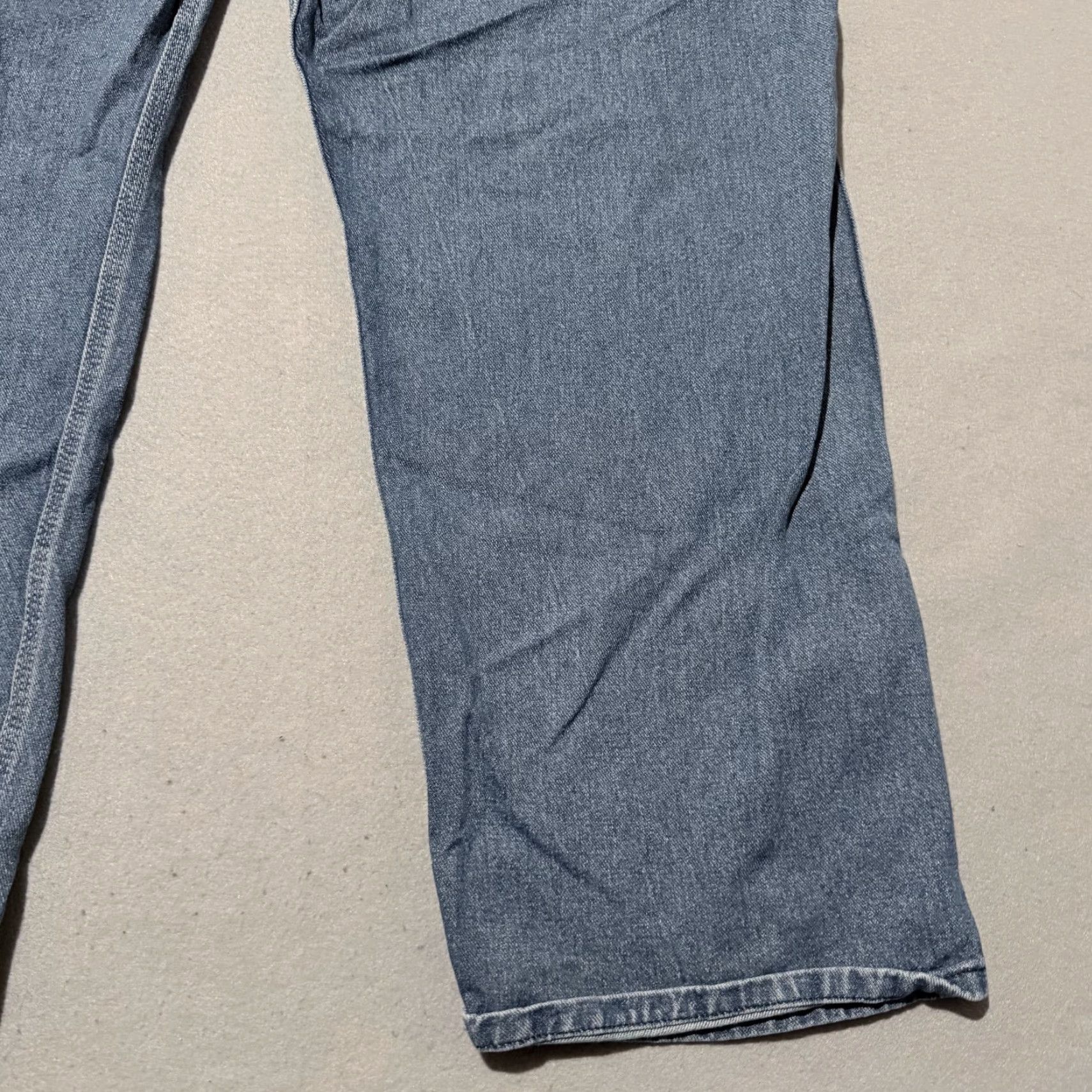 Dickies VINTAGE Dickies Bib Overall Blue Denim Adult 38x30 Workwear Carpenter 90s Dickies Overall Denim Blue Adult 38x30 Womens Size 26" / US 2 / IT 38 - 7 Thumbnail