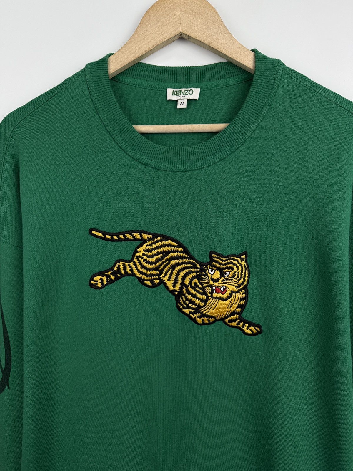 Kenzo 🇫🇷🐅 Kenzo Paris Embroidered Tiger Sweatshirt Rare Retro Y2K Size US M / EU 48-50 / 2 - 9 Thumbnail