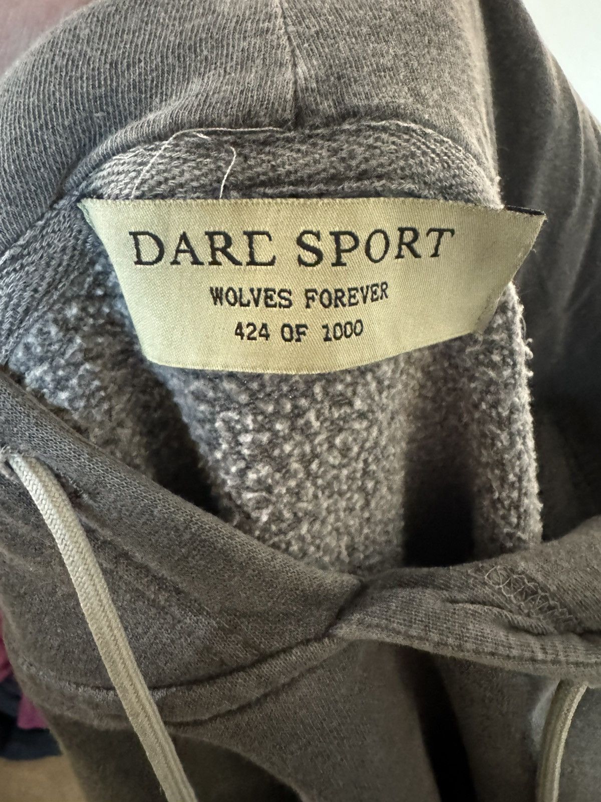 Darc Sport Darc Sport Wolf Thin Hoodie | Grailed