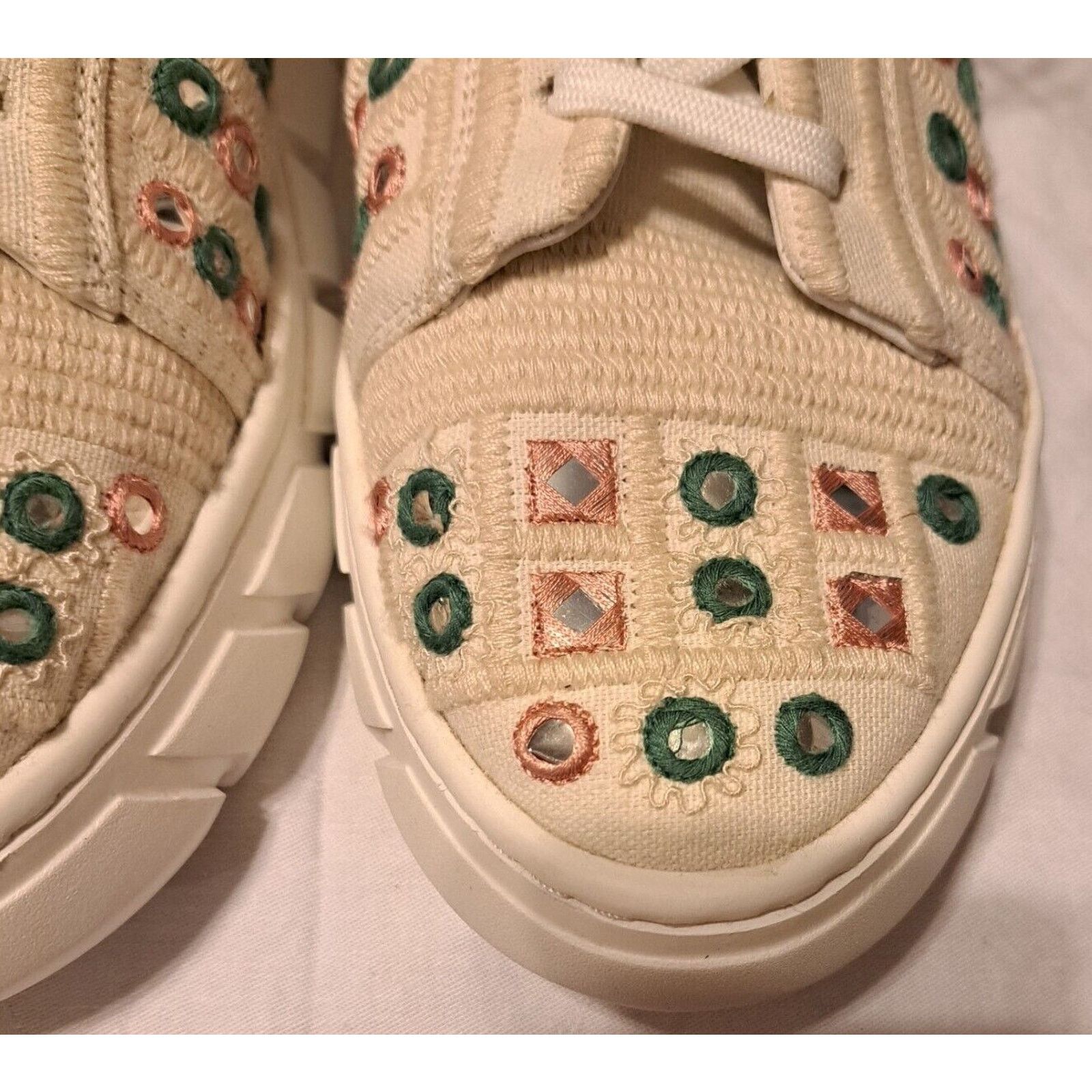 Free People Free People Catch Me If You Can Crochet Sneakers US Sz 10 Size US 7.5 / IT 37.5 - 6 Thumbnail