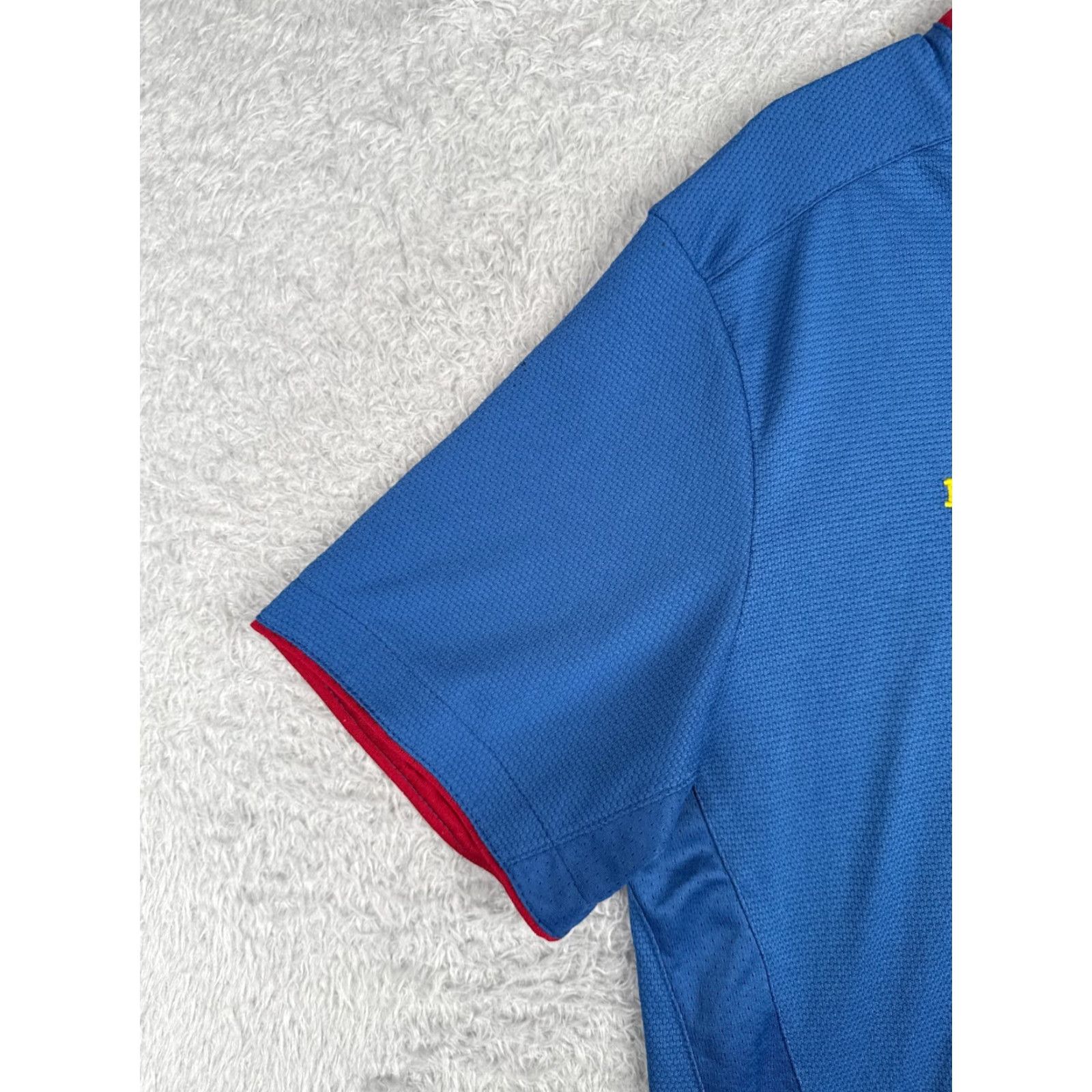 Vintage FCB Football Jersey Adult Large Blue Red Shield Crest Soccer Shirt Mens Size US L / EU 52-54 / 3 - 3 Thumbnail