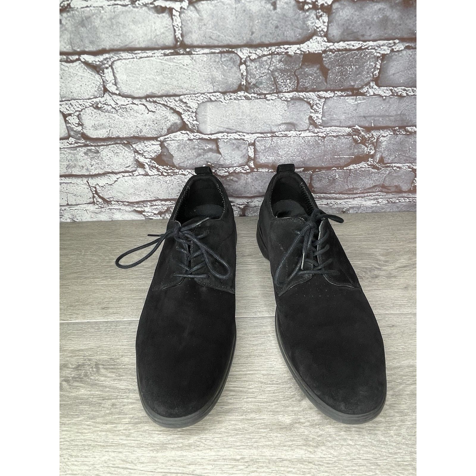 Lumberjack Amberjack Black Suede Leather Lace Up Rubber Oxfords Shoes M Size US 10.5 / EU 43-44 - 14 Thumbnail