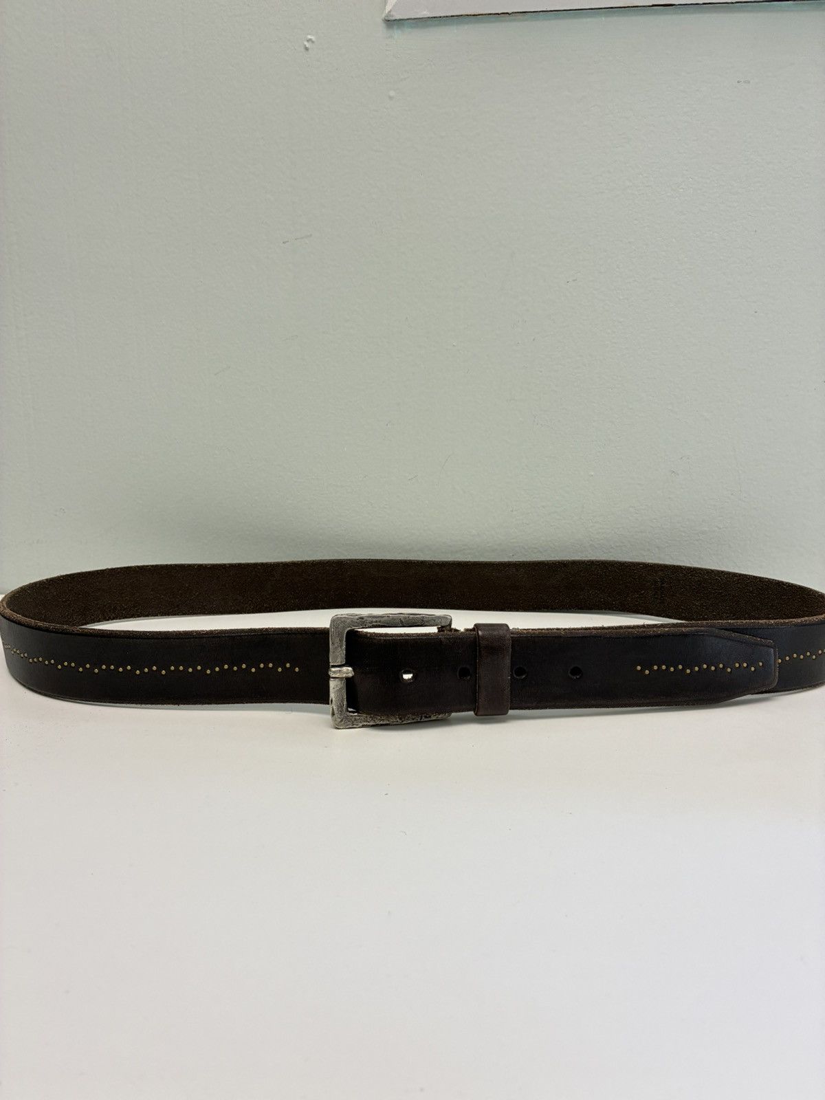 John Varvatos Studded belt 38 Size 38 - 5 Thumbnail
