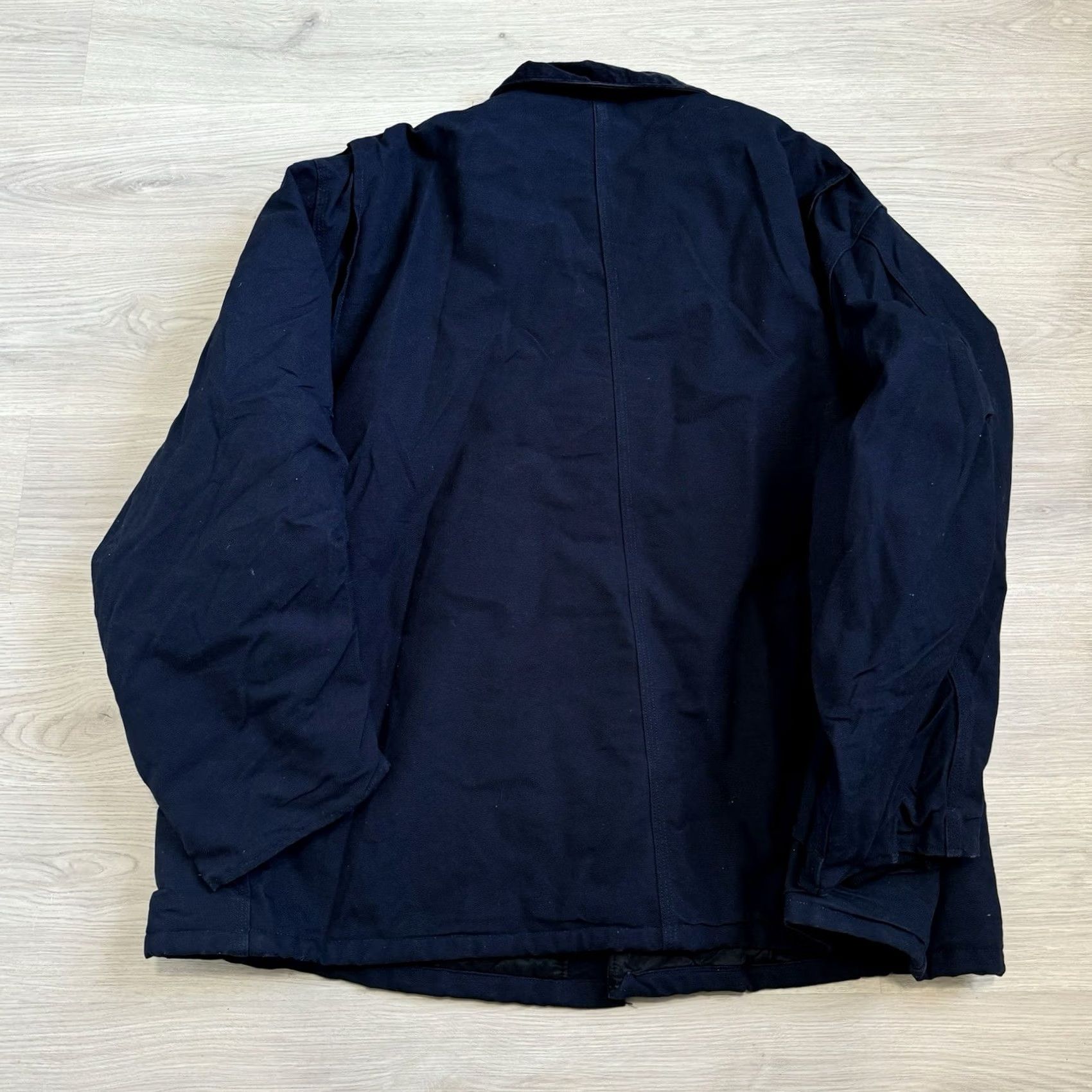 Carhartt VINTAGE Carhartt Jacket Coat Workwear Bomber Quilt Lined 4XL Dark Blue C003 DNY Men’s Size 4XL Size US XXL / EU 58 / 5 - 6 Thumbnail
