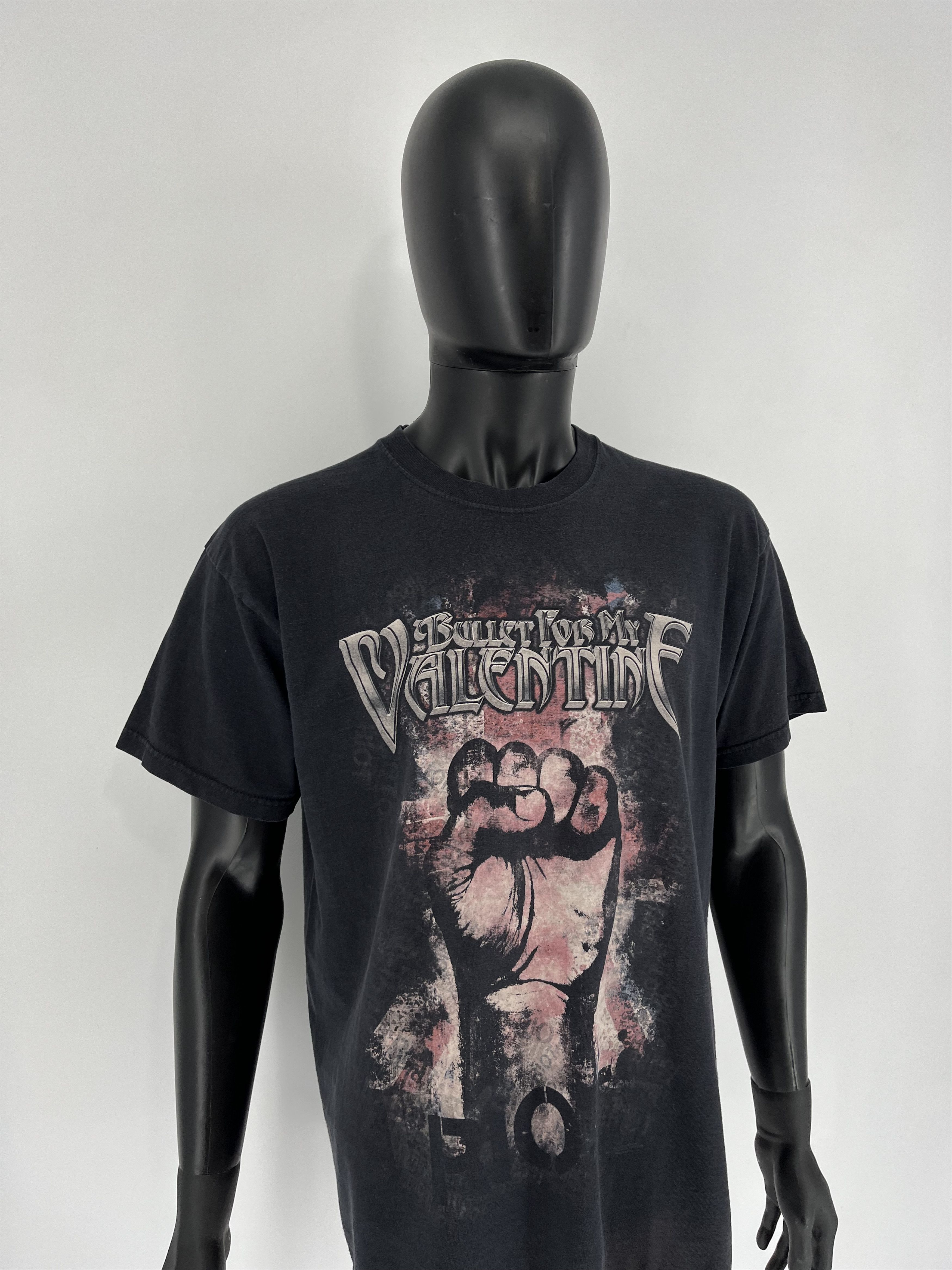 Band Tees Vintage Y2K Bullet For My Valentine Tour Tee Band Rock Shirt Size US XL / EU 56 / 4 - 4 Thumbnail