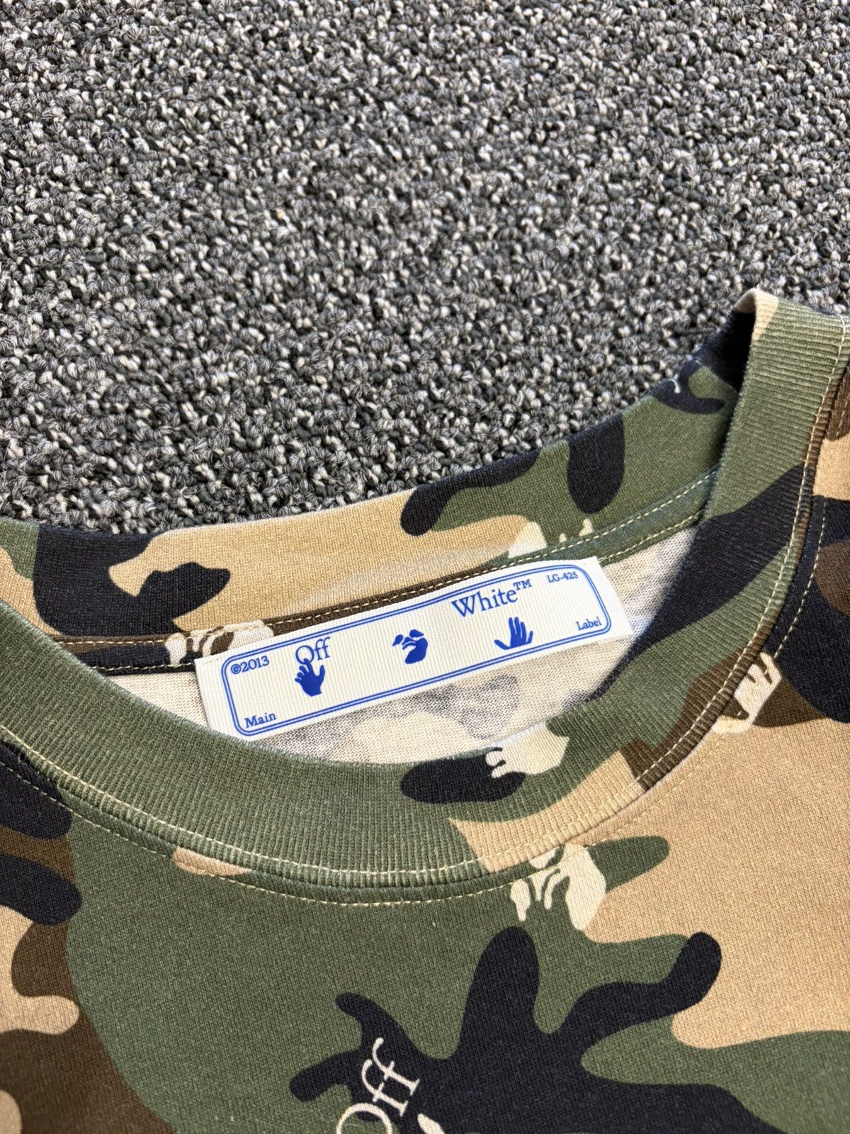 Off-White Off-White AOP Camo Tee Size US XL / EU 56 / 4 - 4 Thumbnail