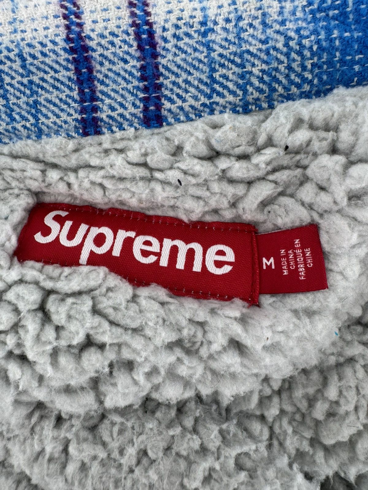 Supreme Supreme Lined Flannel Snap Shirt Size Medium Size US M / EU 48-50 / 2 - 7 Thumbnail