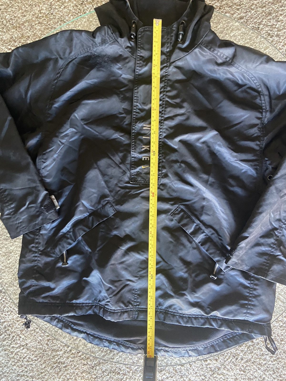Nike Vintage Y2K White Tag Nike Lined Quarterzip Windbreaker Size US M / EU 48-50 / 2 - 3 Thumbnail