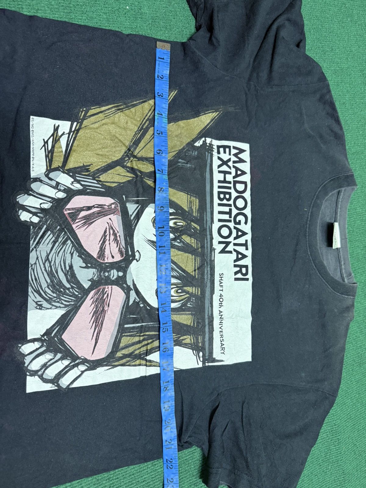 Anime × Japanese Brand × Vintage MADOGATARI EXHIBITION SHAFT 40th ANNIVERSARY MANGA TSHIRT Size US L / EU 52-54 / 3 - 10 Thumbnail