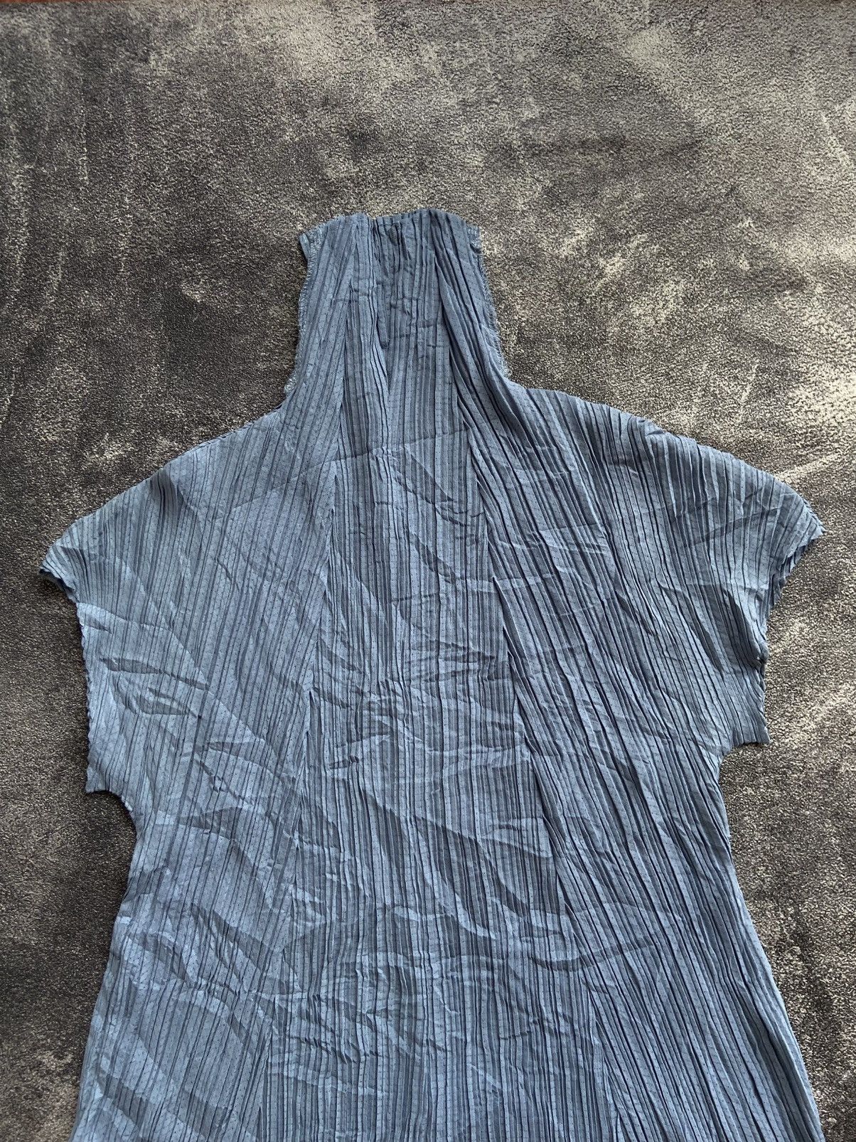 Homme Plisse Issey Miyake Issey Miyake Pleats Please Blue Dress Size M / US 6-8 / IT 42-44 - 8 Thumbnail