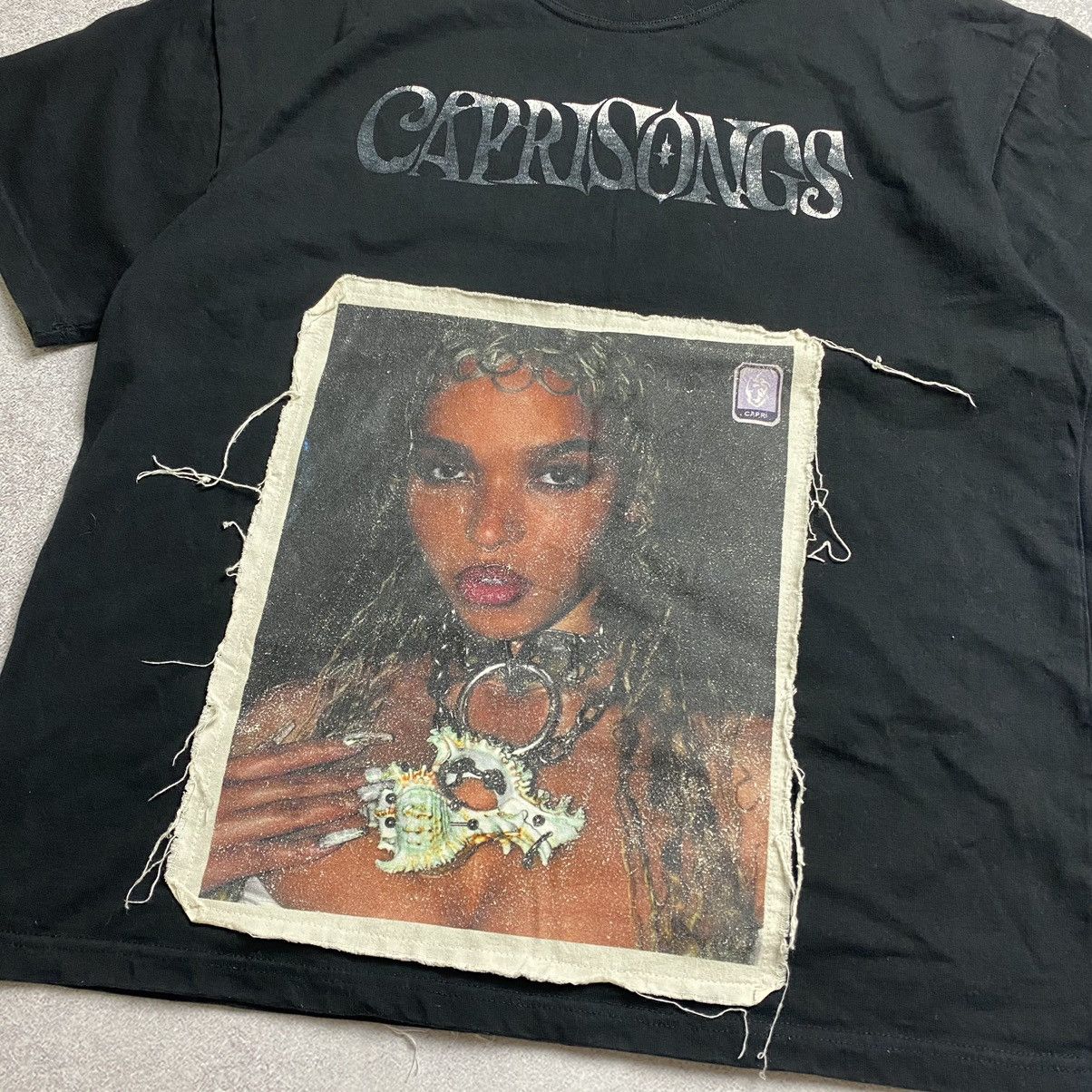 Band Tees × Rare × Tour Tee FKA TWIGS CAPRISONGS VERY RARE T-SHIRT | Grailed