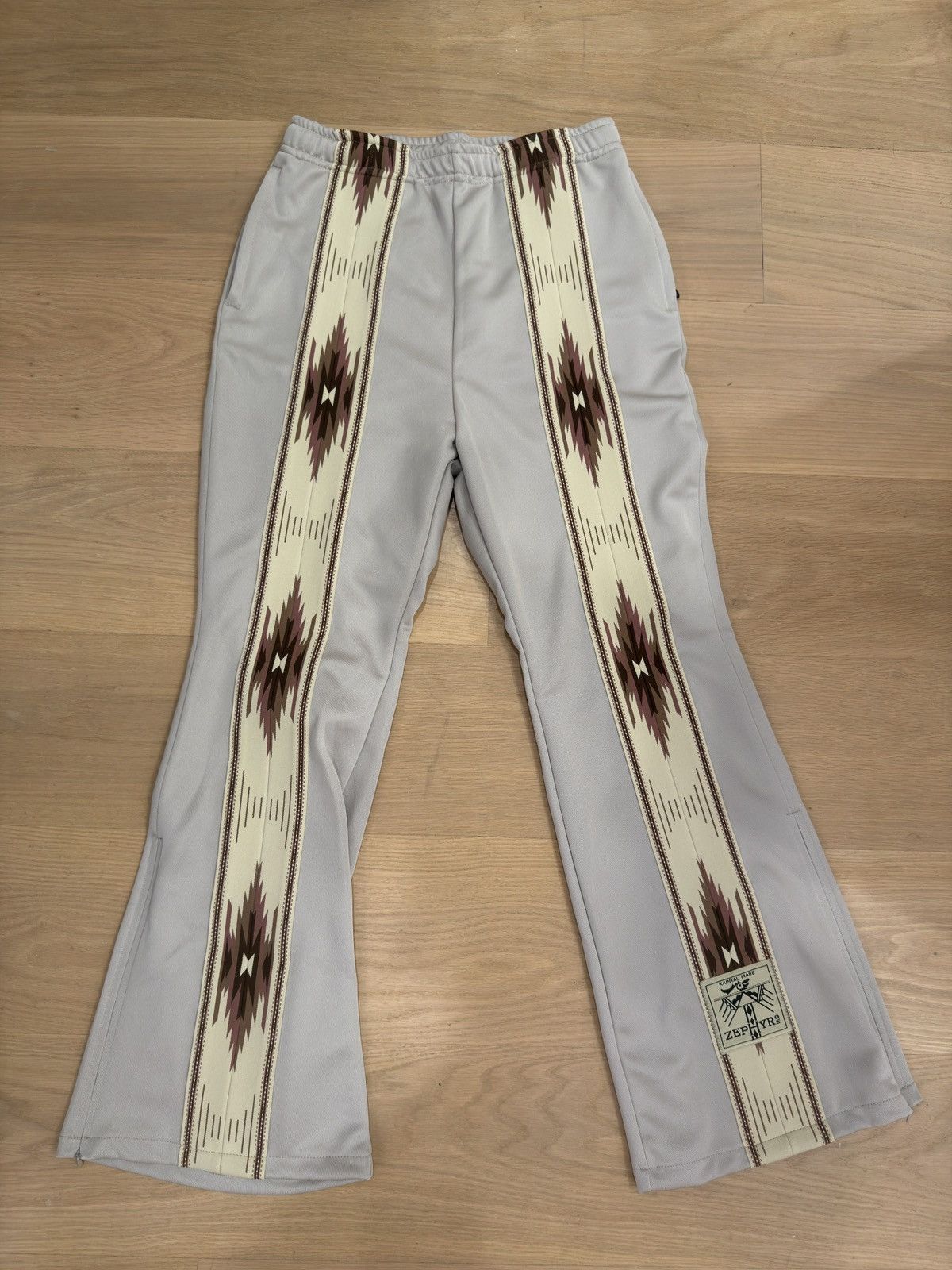 Kapital Kapital Jersey Kochi Track Pants Beige Zephyr Size US 34 / EU 50 - 4 Thumbnail