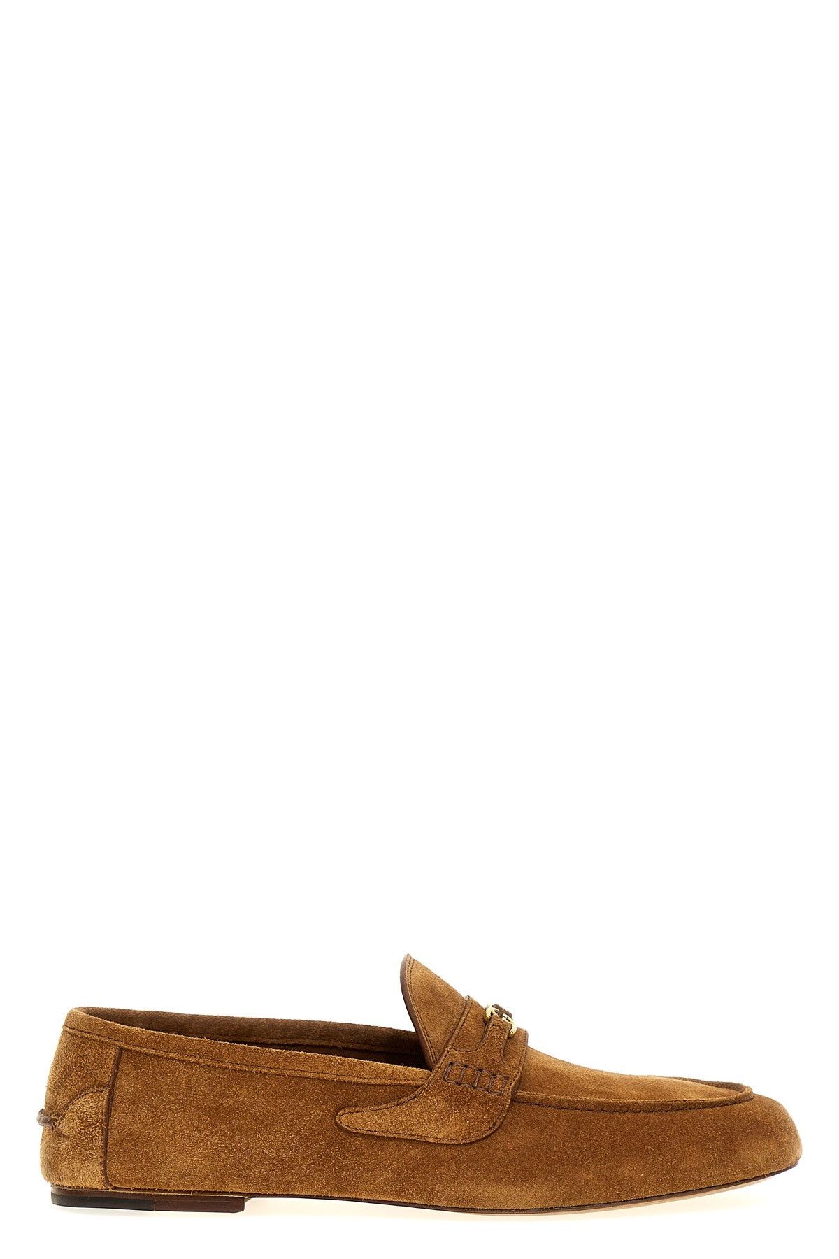 image of Gucci 'incrocio Gg' Loafers in Brown, Men's (Size 11)