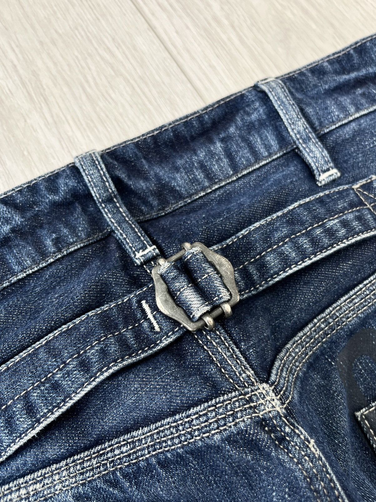 G-Star Vintage G-Star Raw Cargo Jeans Big Logo Y2K 90s Hype Size US 31 - 5 Thumbnail