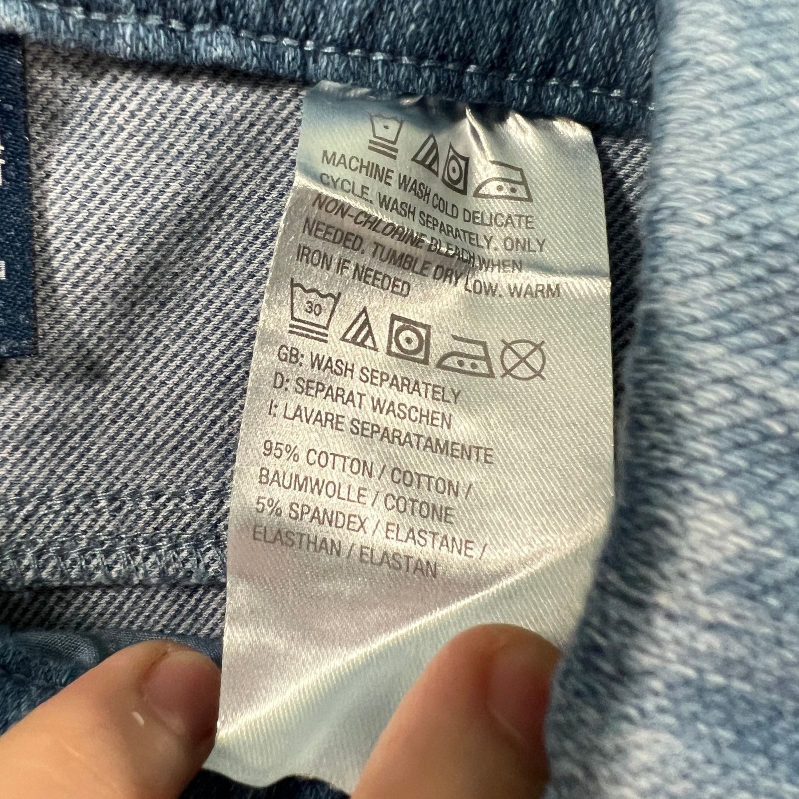 Other Isaac Mizrahi Live! Tall Knit Denim Pull On Bermuda Size 26" / US 2 / IT 38 - 9 Thumbnail