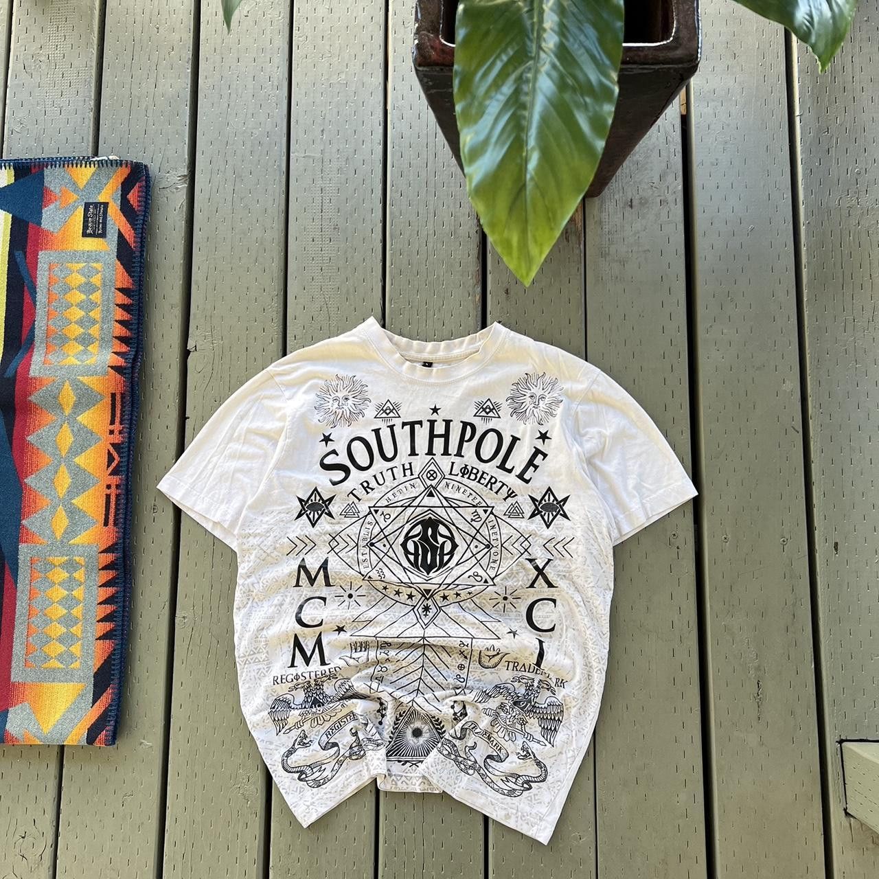 Southpole × Vintage Vintage Y2K Southpole Tee Shirt Size US L / EU 52-54 / 3 - 2 Thumbnail