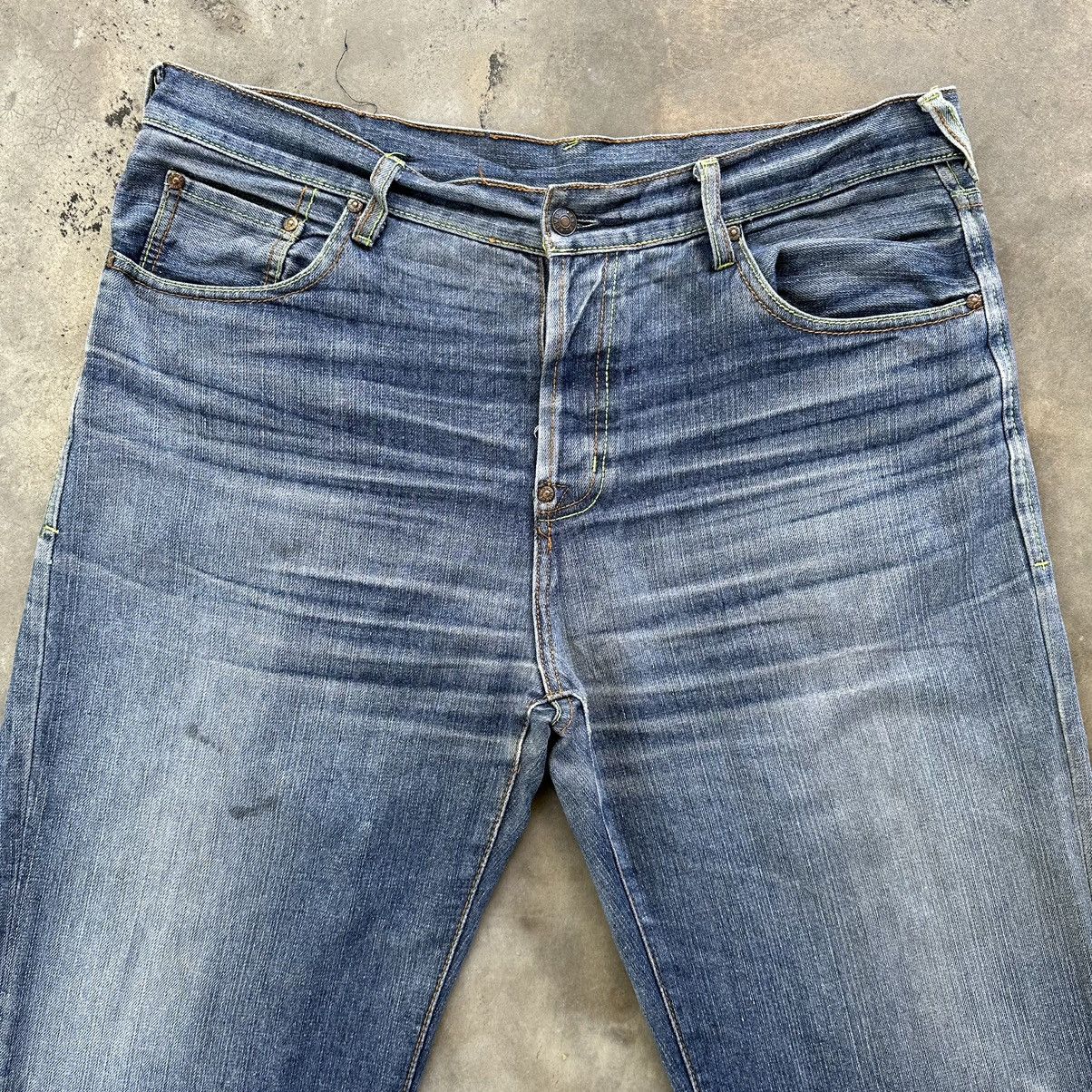 Evisu Vintage Japanese EVISU Faded Denim Indigo Pant Jean W39 Size US 39 - 15 Thumbnail