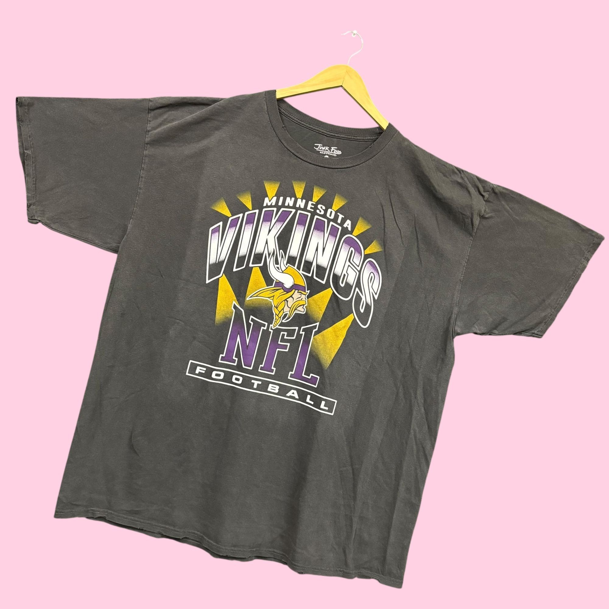 NFL Junk Food x NFL North Minnesota Vikings Oversized Tee XXL Size US XXL / EU 58 / 5 - 3 Thumbnail