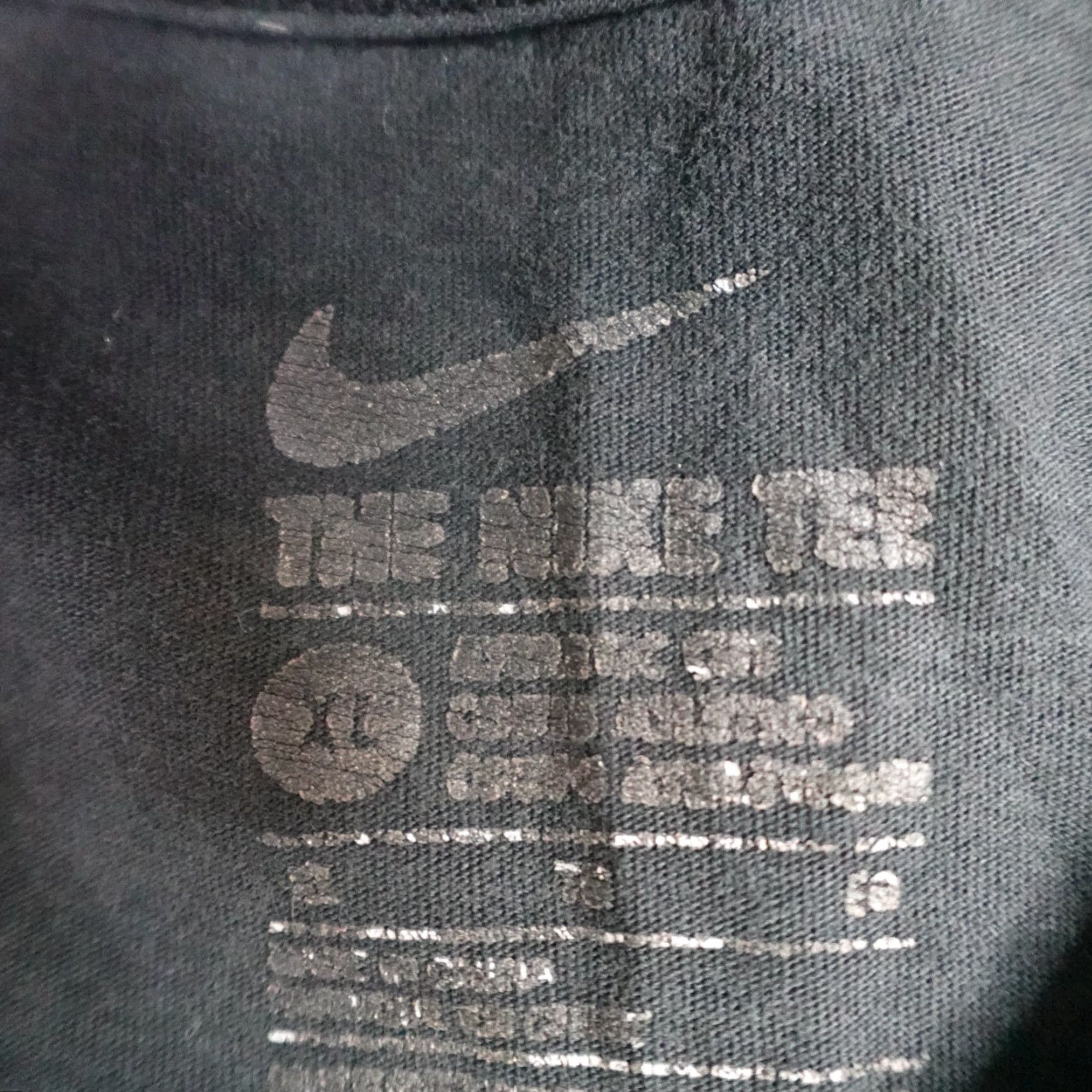 Nike Nike Womens T-shirt XL Kobe Bryant Logo Polka Dot Shirt Black Crew Neck Short Sleeve Email? Size XL / US 12-14 / IT 48-50 - 4 Thumbnail