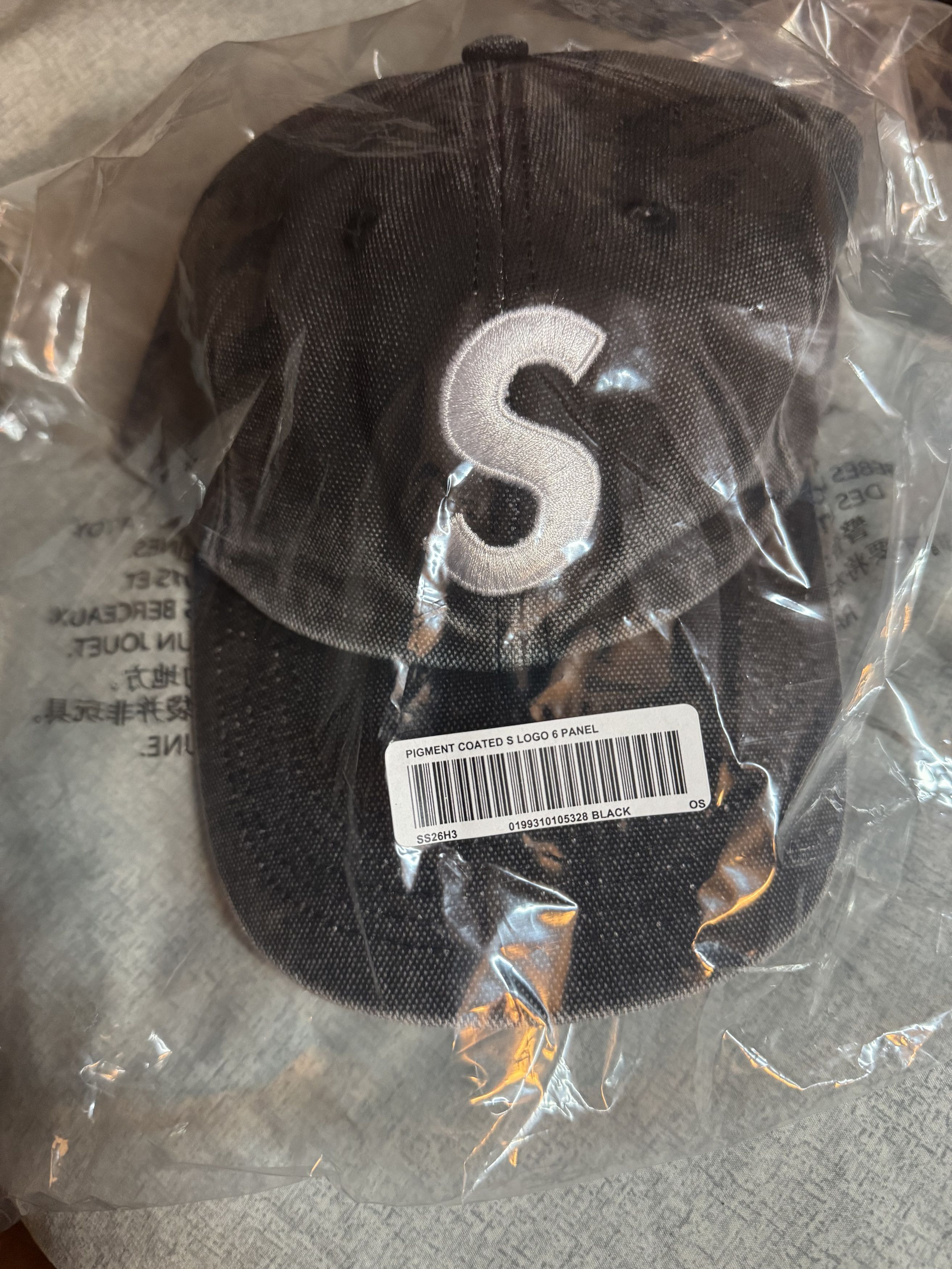 Supreme Pigment Print S Logo 6-Panel Size ONE SIZE - 3 Thumbnail