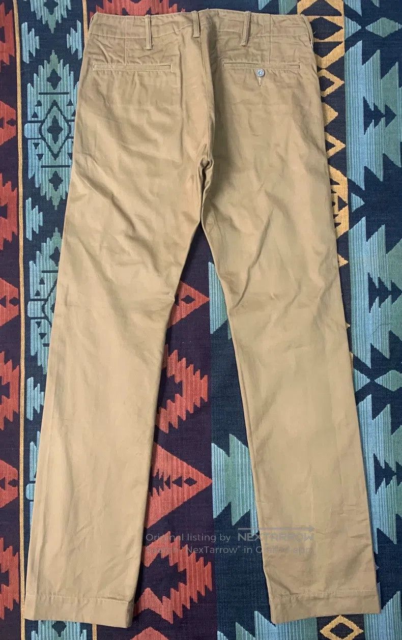 RRL Ralph Lauren RRL Ralph Lauren High Density Stiff Casual Dress Pants Size US 32 / EU 48 - 2 Thumbnail
