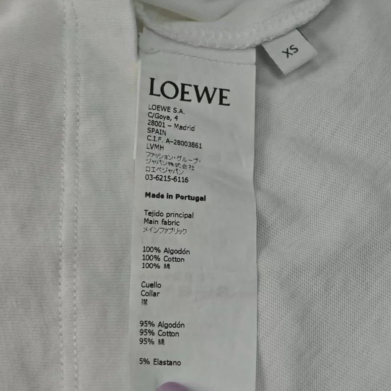 Loewe loewe white short sleeves 2504-Nextarrow Size US XS / EU 42 / 0 - 6 Thumbnail