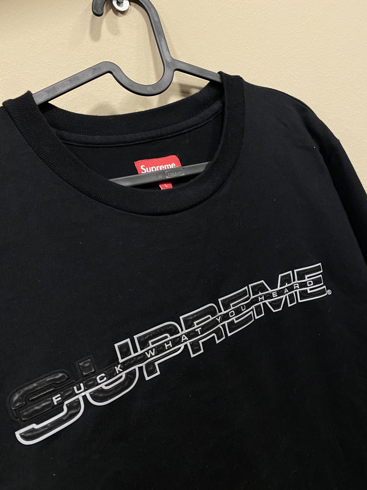Supreme Supreme Fuck Do You Heard Longsleeve Size US L / EU 52-54 / 3 - 3 Thumbnail