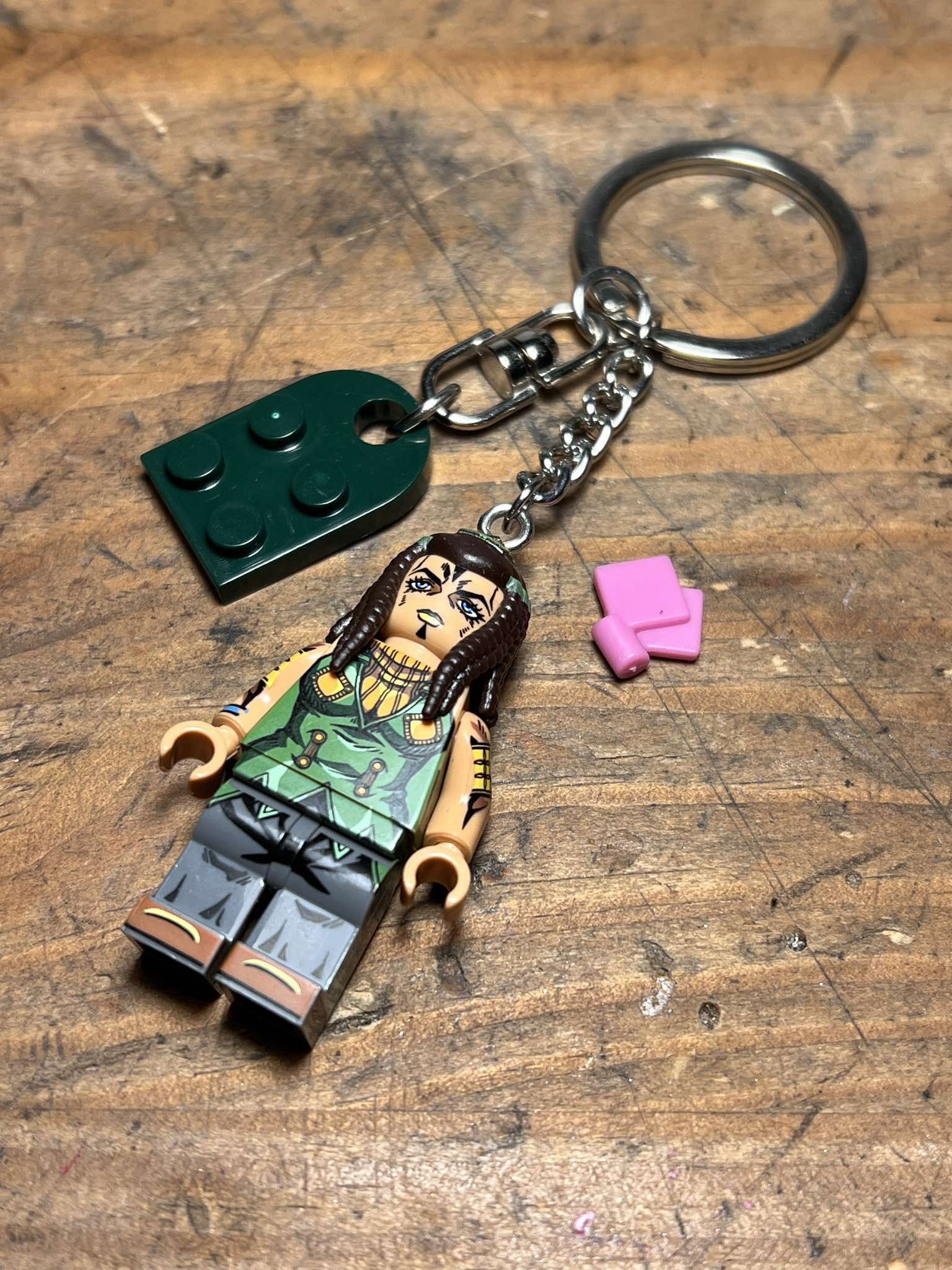 Anime Jojo Pucci Emporio anime mini figurine keychain keyring Size ONE SIZE - 6 Thumbnail