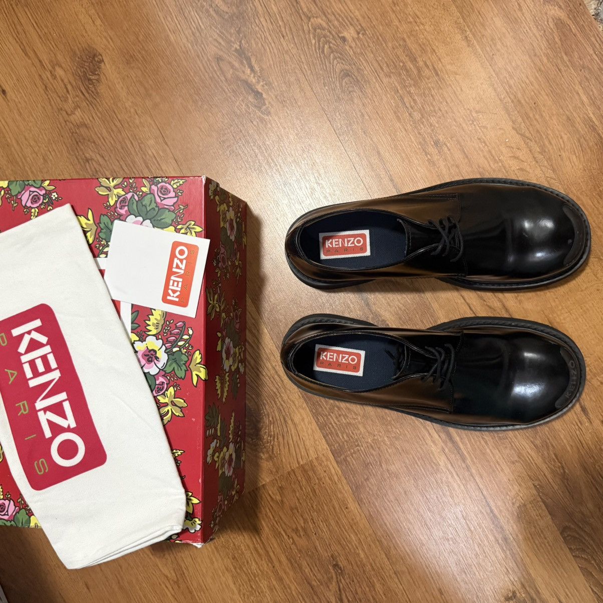 Kenzosmile Derby Derbies in Black, Men's (Size 11) — image 2 of 6