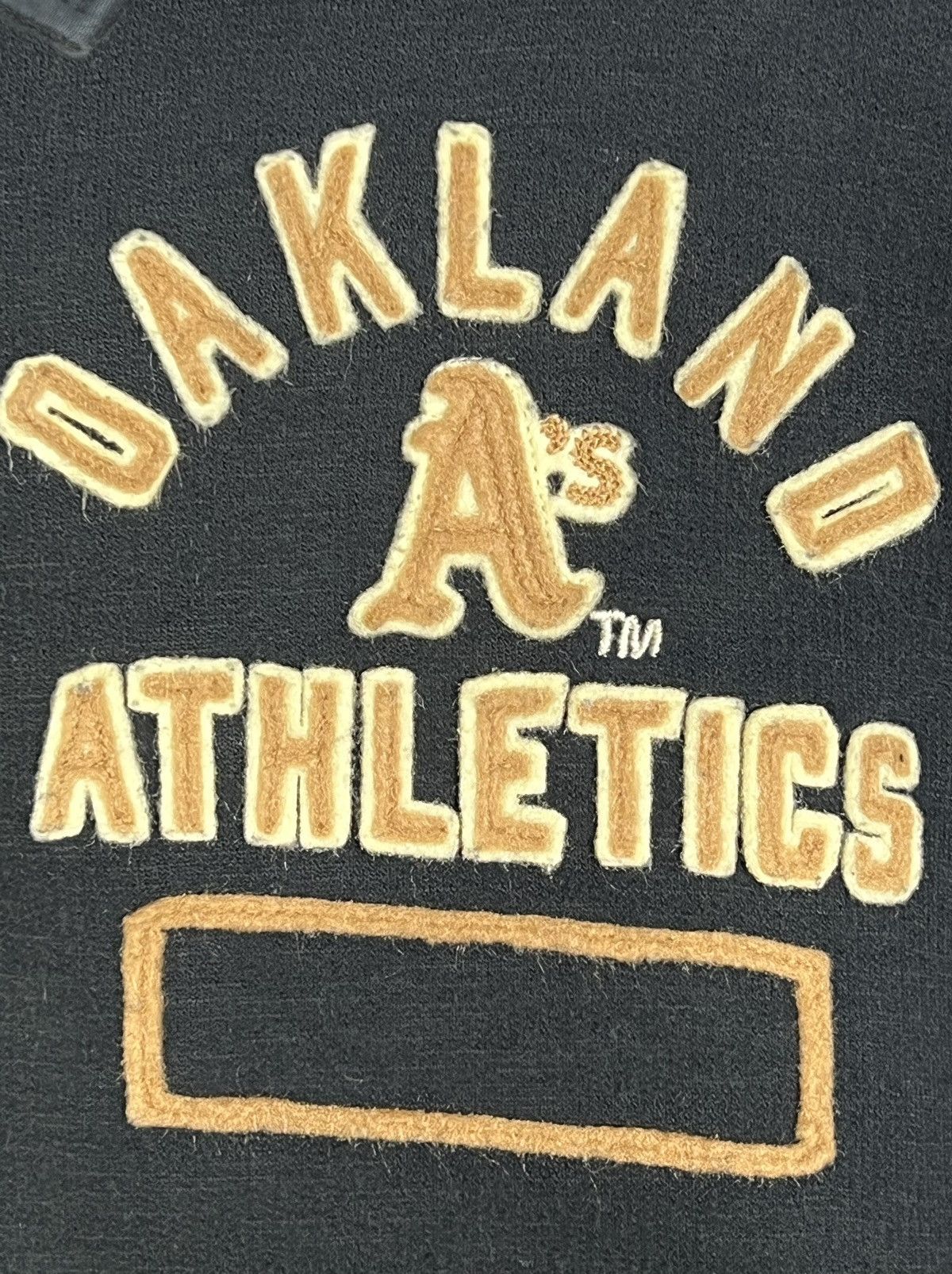 MLB × NFL × Vintage Vintage Oakland Athletics Mlb Pull Over Sweatshirt Size US XL / EU 56 / 4 - 7 Thumbnail
