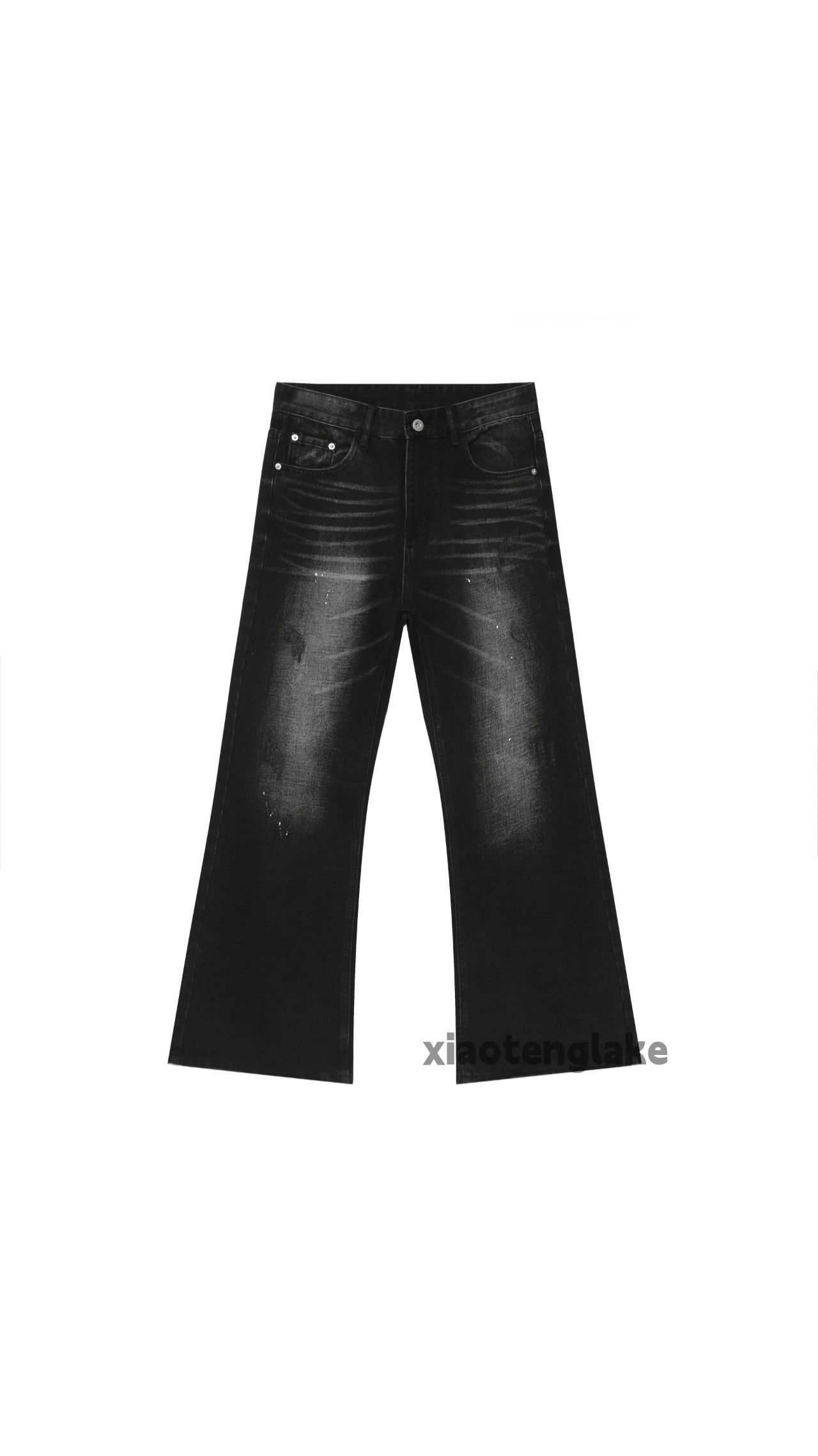Jean × Vintage Washed faded cleanfit yuppie bootcut flared y2k jeans Size US 33 - 5 Thumbnail