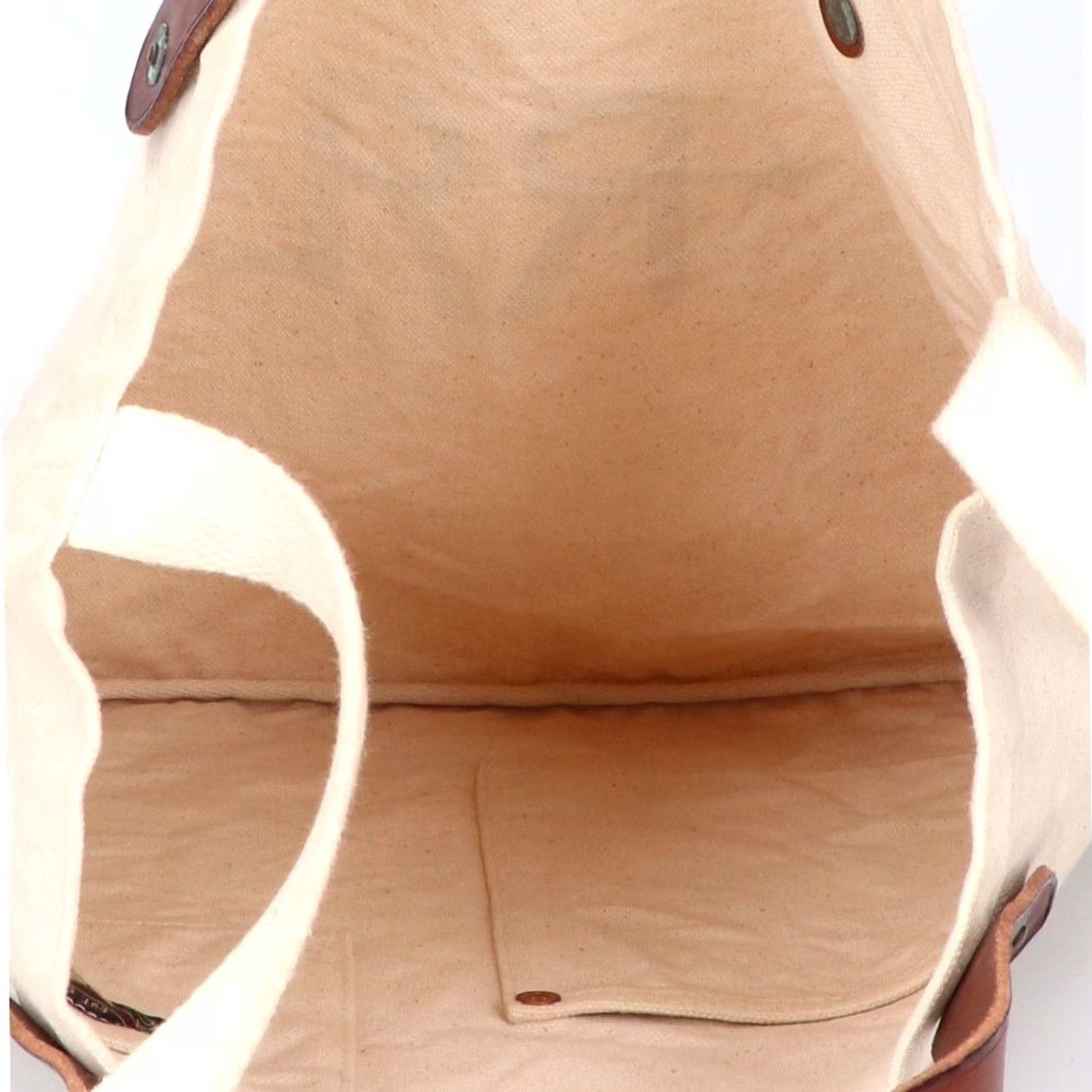 Ralph Lauren RRL RALPH LAUREN Men's Shoulder Bag Canvas Leather Handle 2-WAY White USED Canvas Leather Handle 2-WAY Shoulder Bag Mens White Size ONE SIZE - 7 Thumbnail