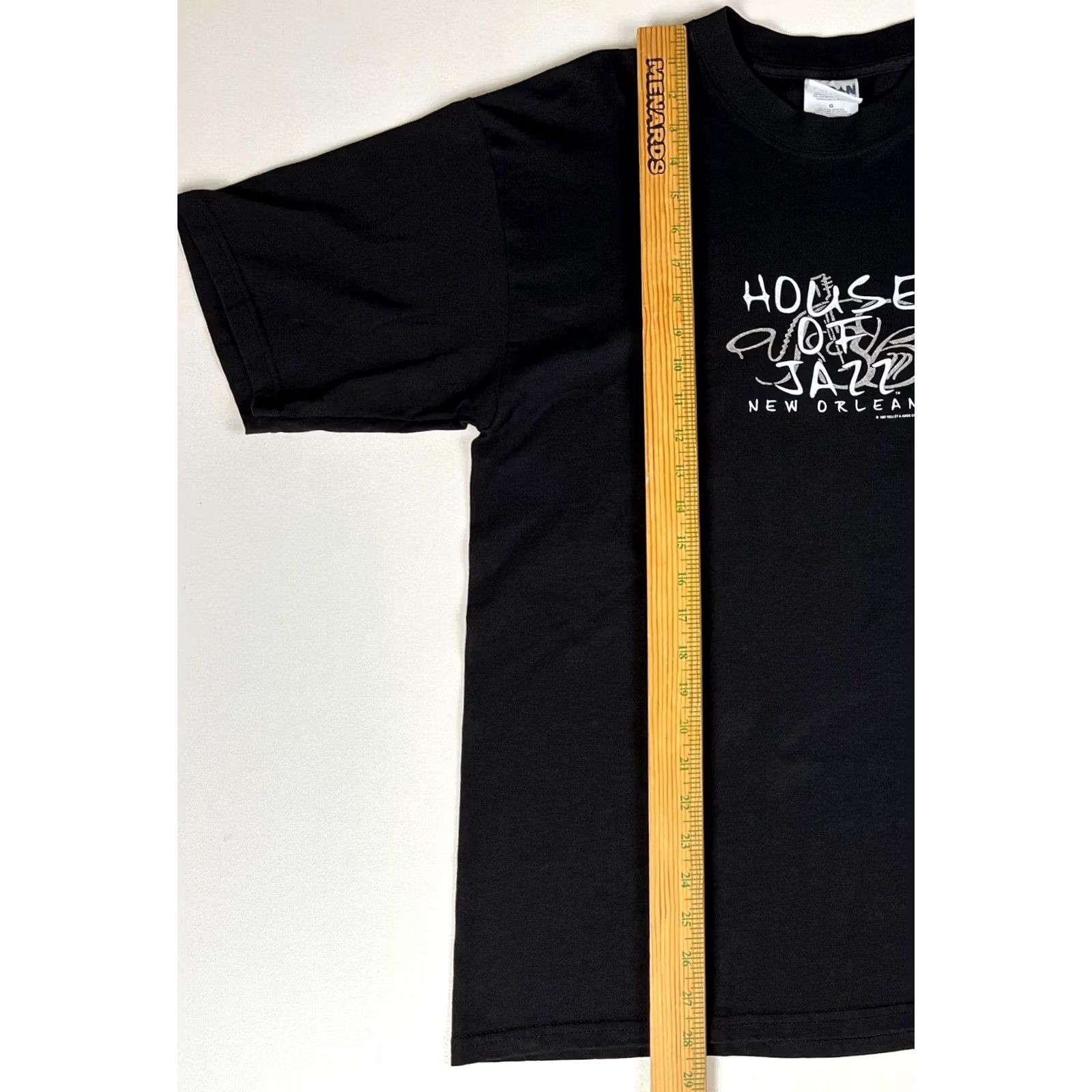 Gildan VINTAGE Men’s House of Jazz New Orleans T-Shirt Sz L Size US L / EU 52-54 / 3 - 7 Thumbnail