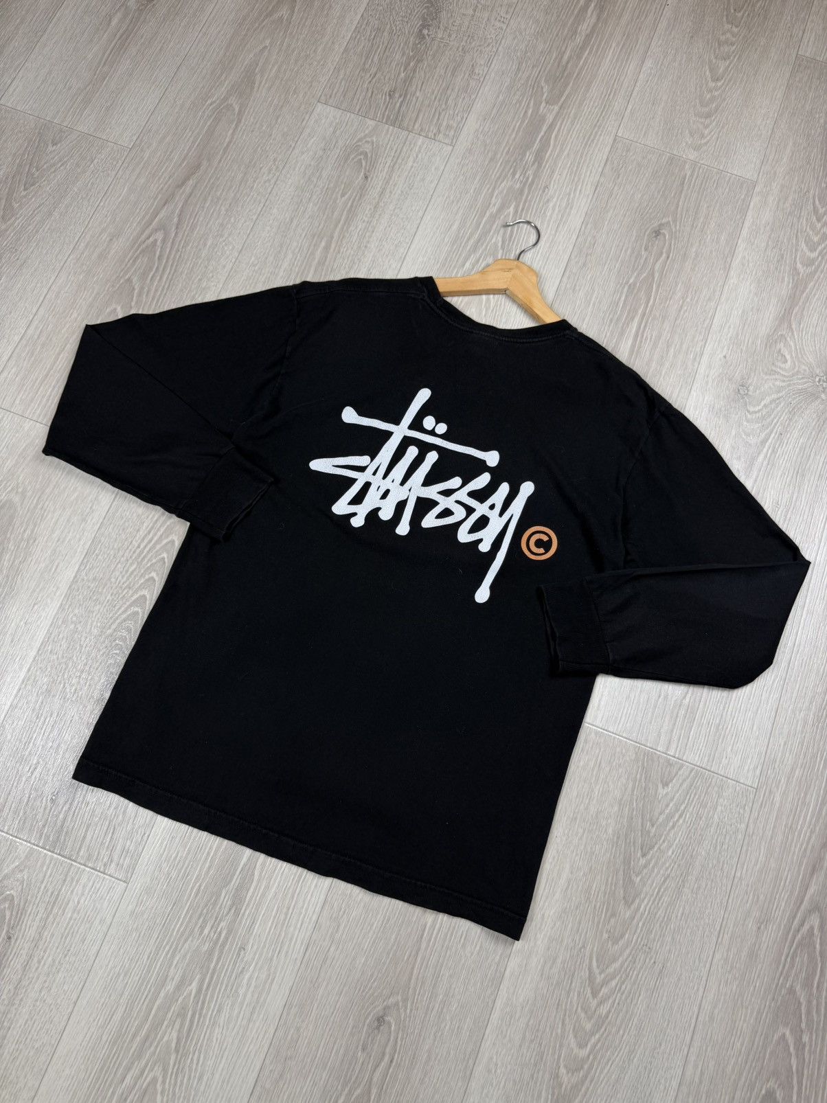 Stussy Vintage Y2K Stussy Long Sleeve T-Shirt Big Logo Size M Size US M / EU 48-50 / 2 - 7 Thumbnail