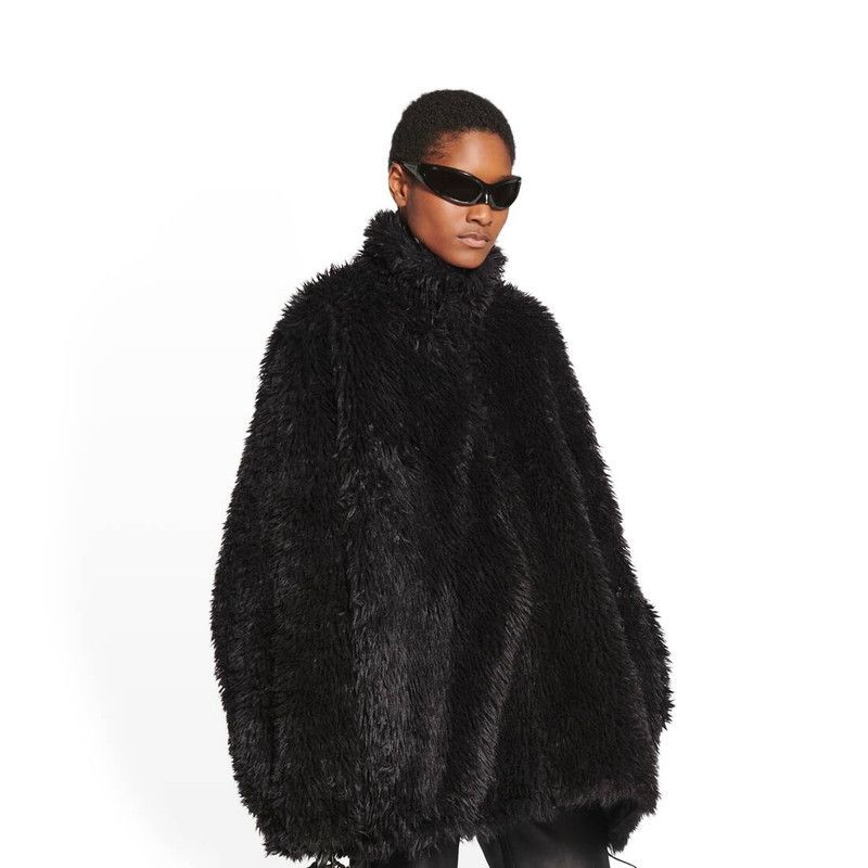 Balenciaga o1mt1gz0226 Zip-Up Jacket In Black Size L / US 10 / IT 46 - 5 Thumbnail